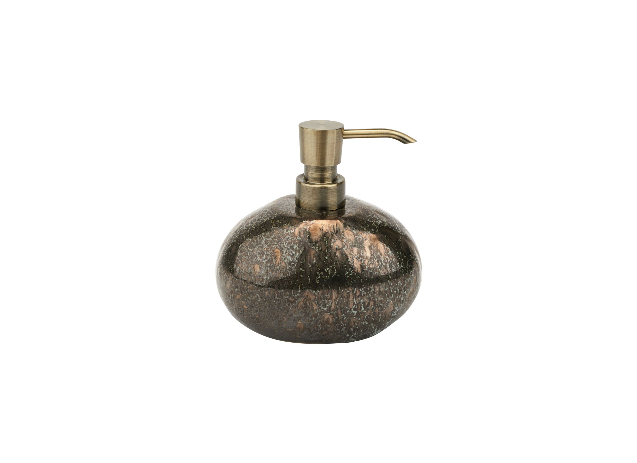 Distributeur de savon Ugo vintage bronze - Distributeur de savon Ugo vintage bronze