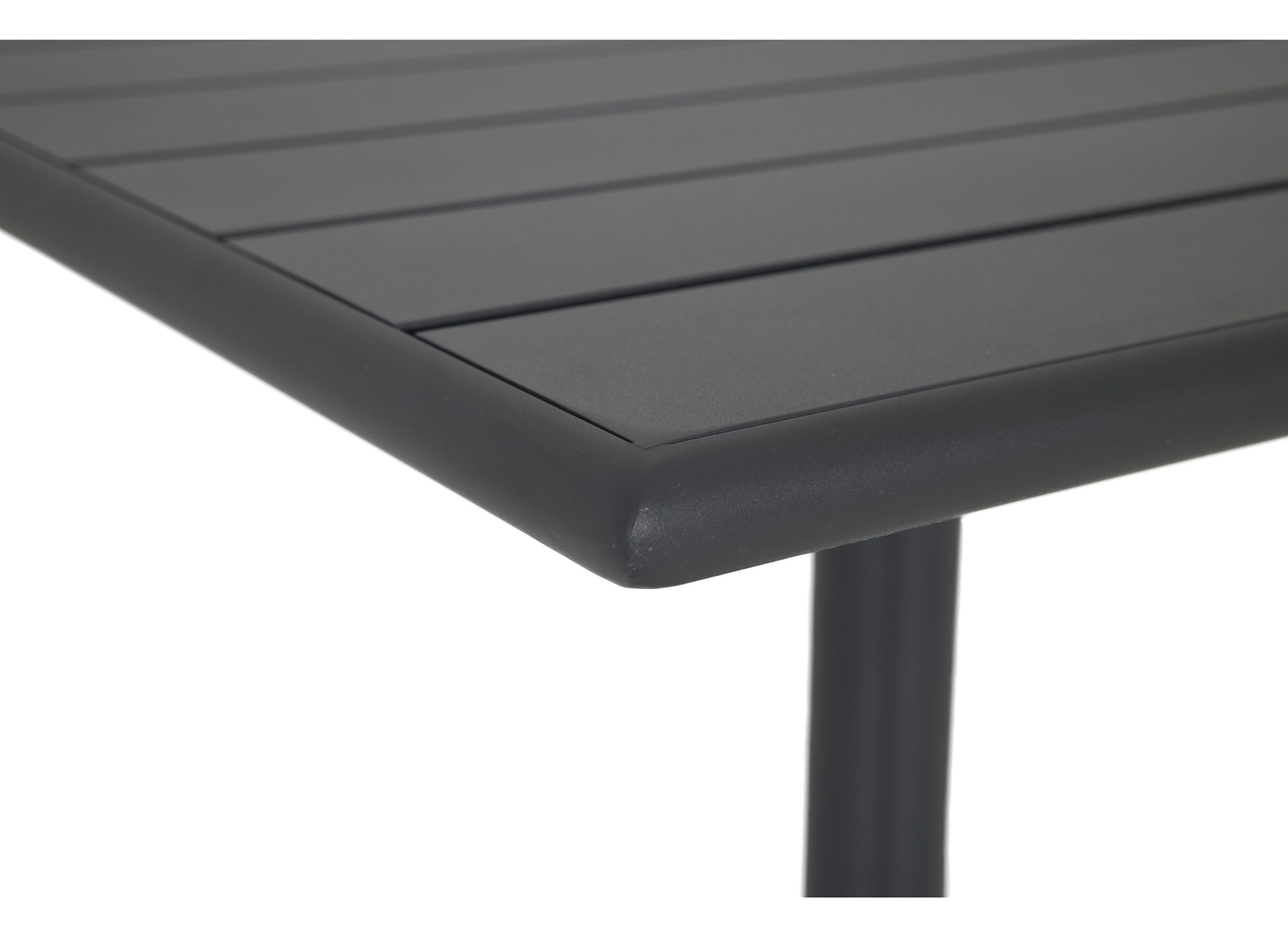 Detail - Table de jardin Lush 70x70x72cm - aluminium - anthracite