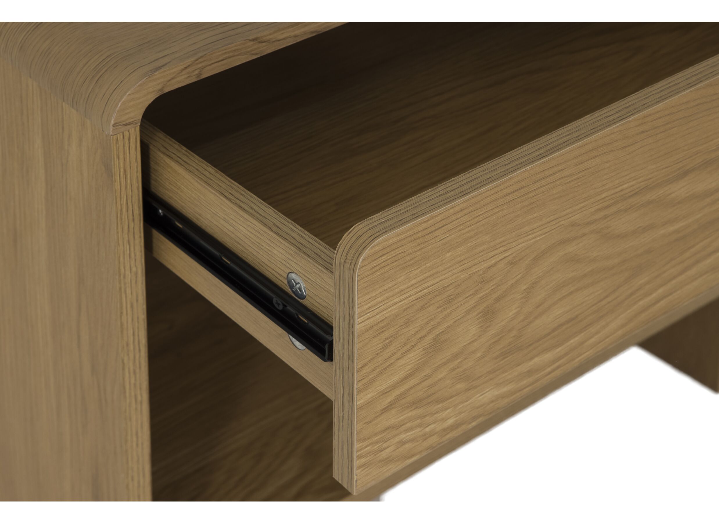 Detail - Table de chevet Vinnie 47x39x50cm - décor - chêne