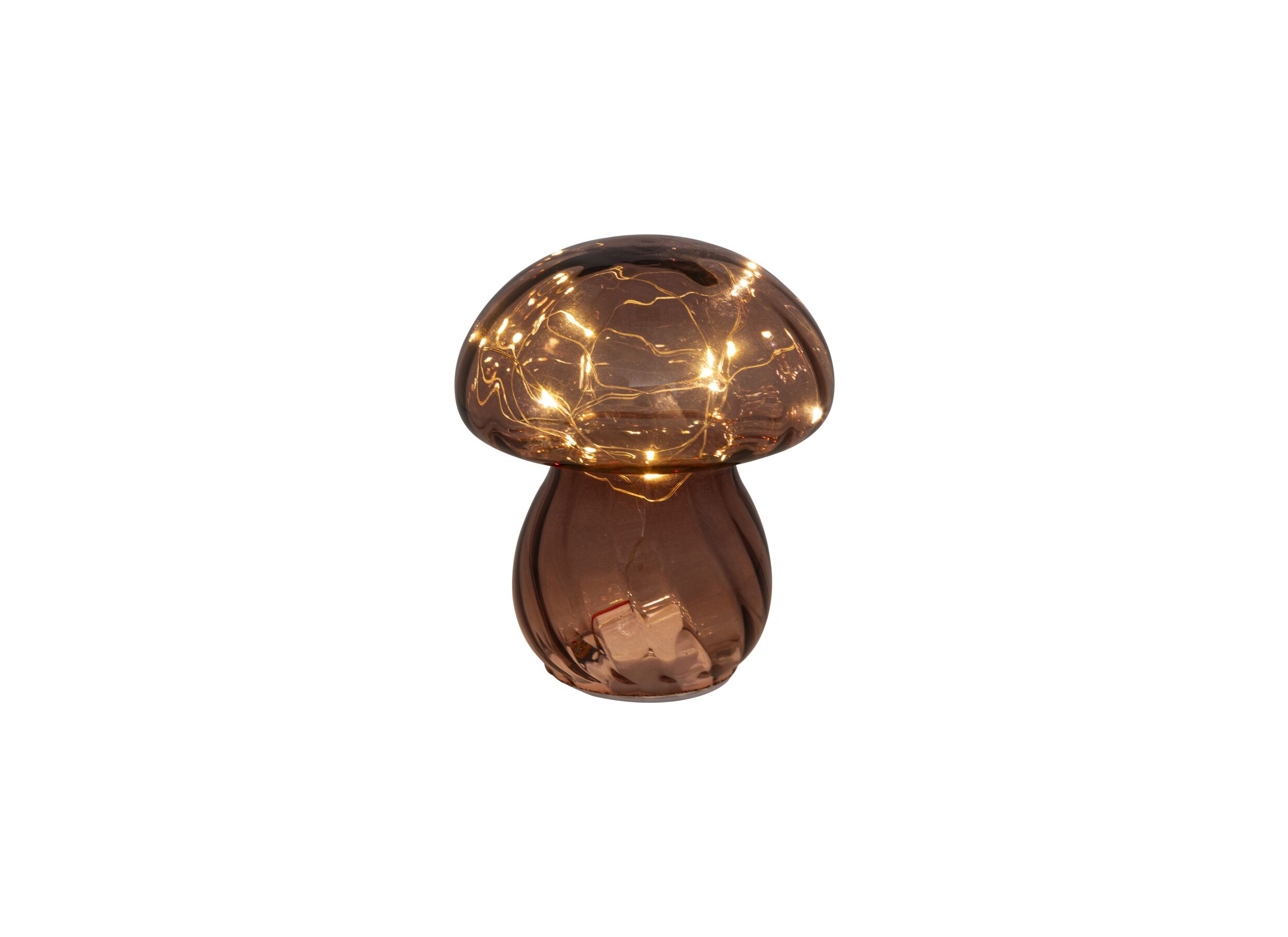 Overzichtsfoto - Tafellamp Malu LED H15cm,5 - glas - antiek roze