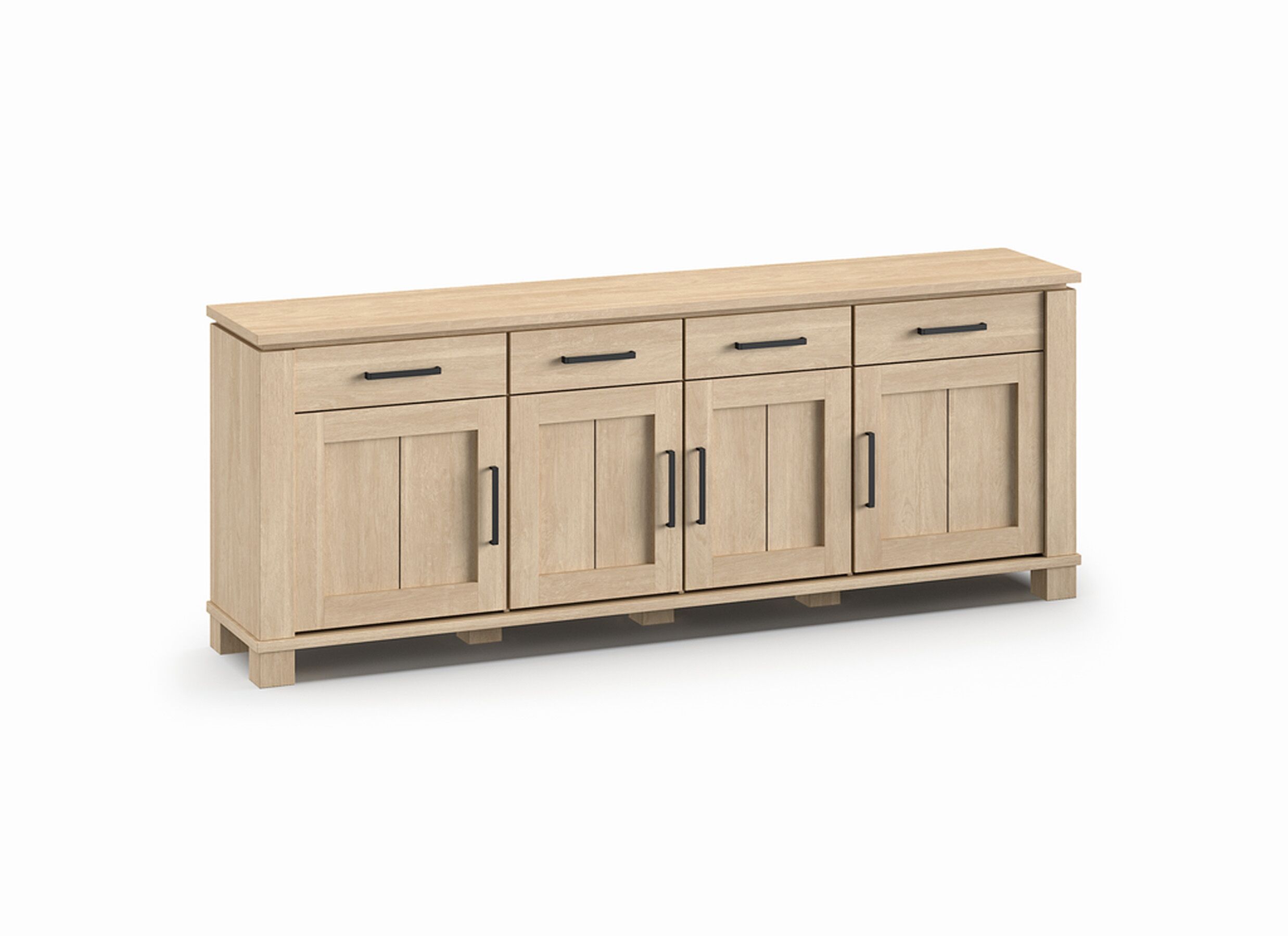 Hoofdfoto - Dressoir Alba 233cm - decor - sand oak nature