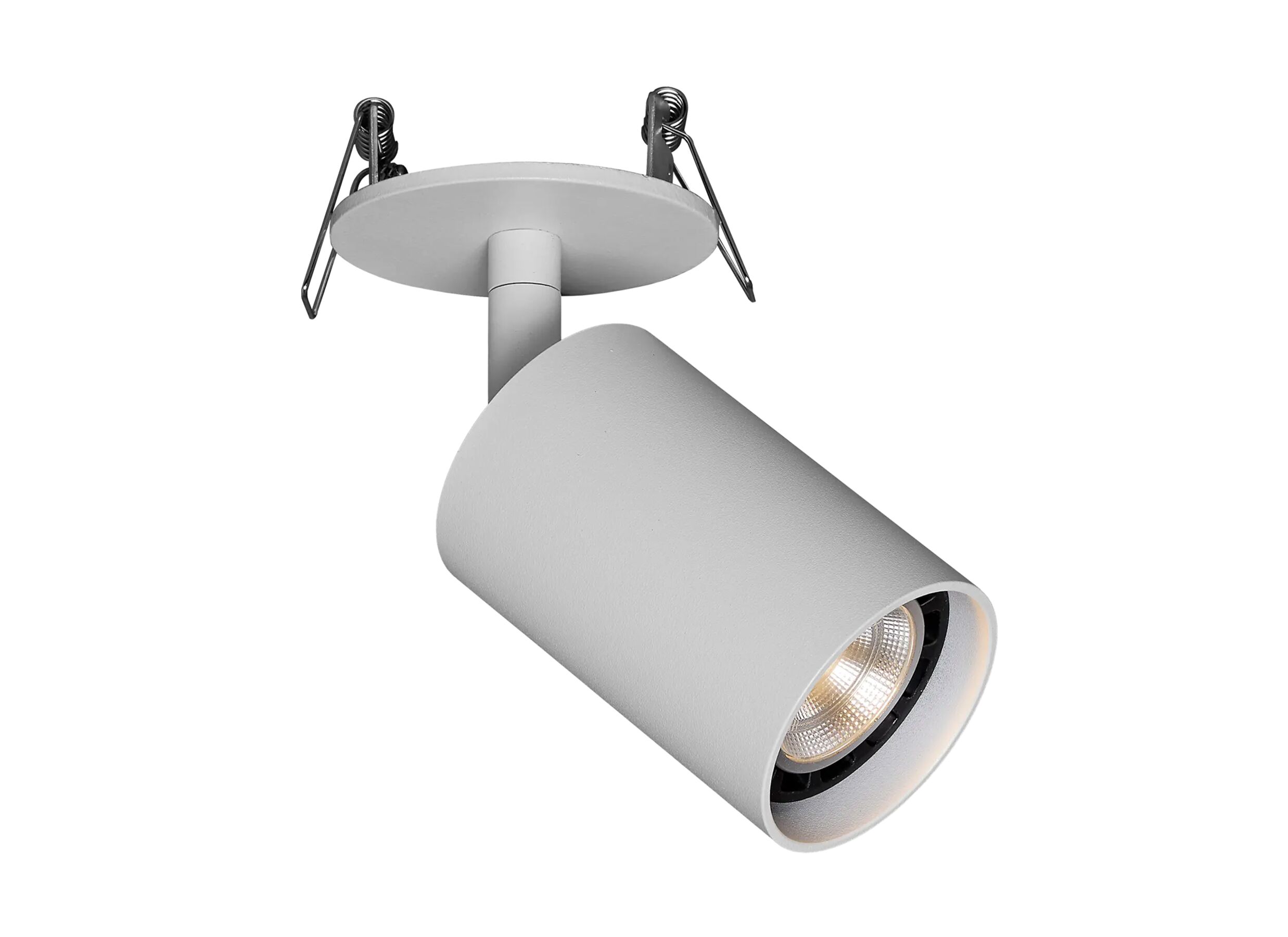 Opbouwspot GU10 - aluminium - wit - Spot GU10 - aluminium - blanc