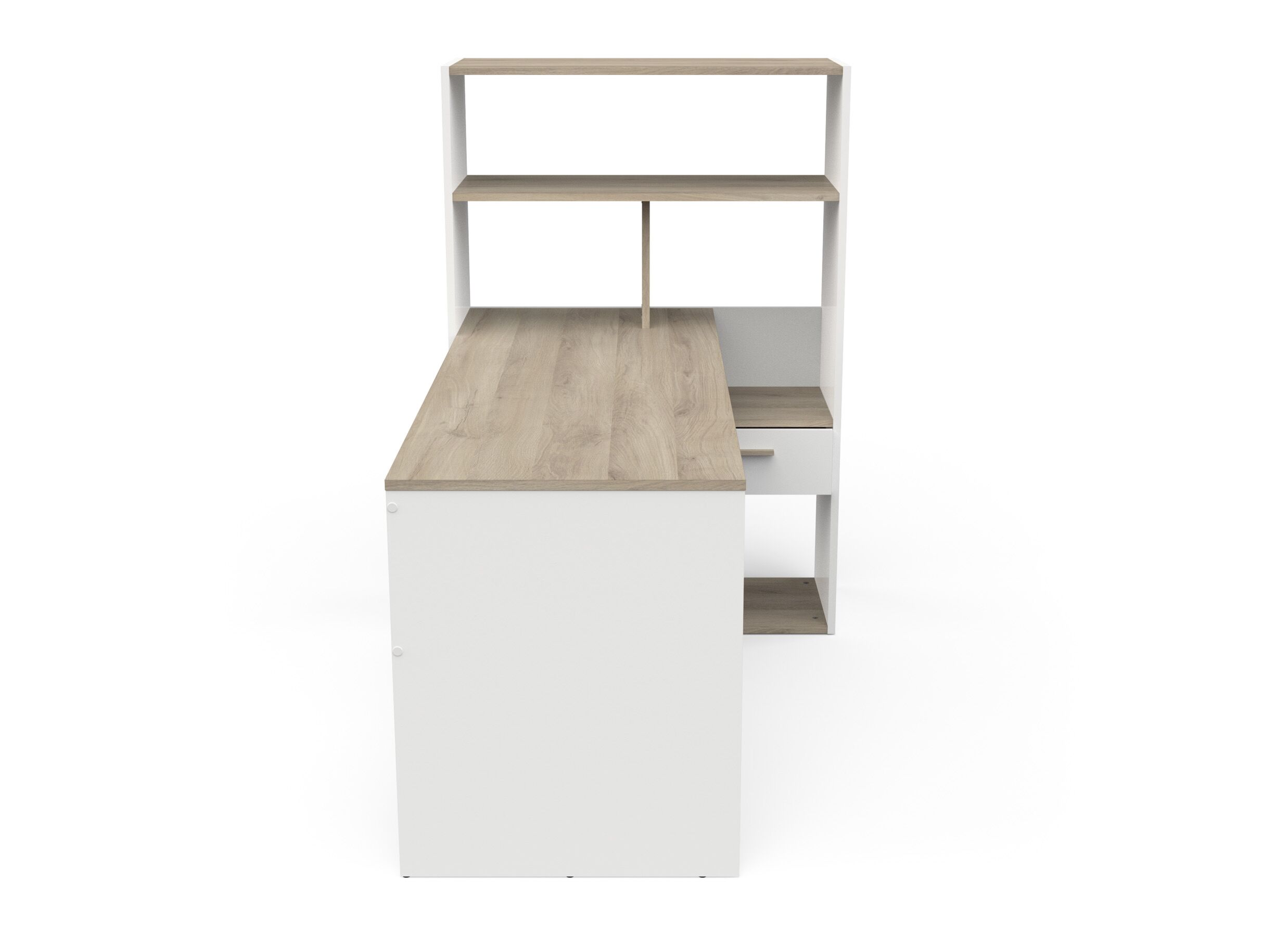 Aperçu - Strate 156x133x91cm - décor - chêne kronberg & blanc