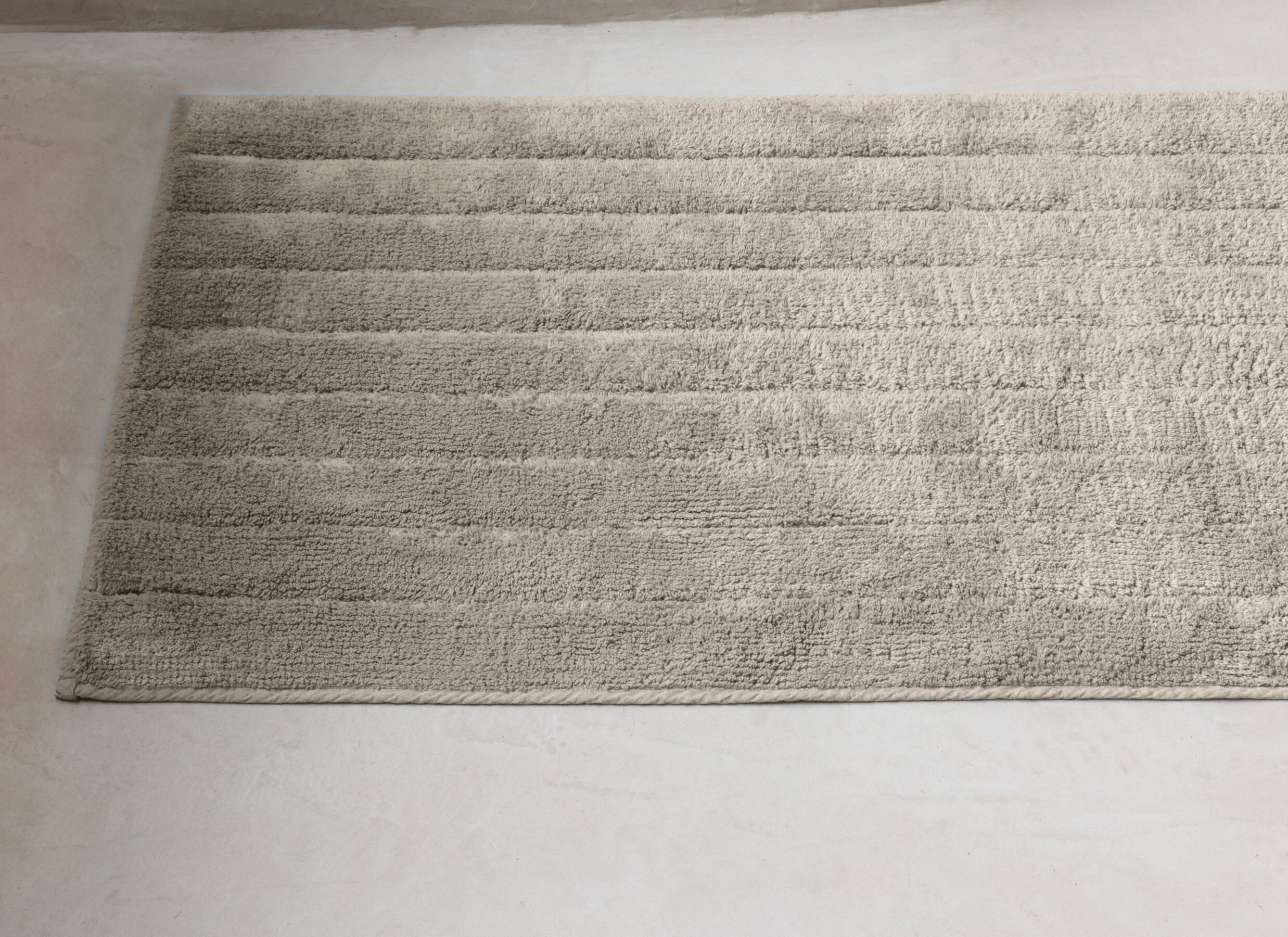 Foto ambiance - Tapis de bain Luca 50x80cm - cotton - sand dune