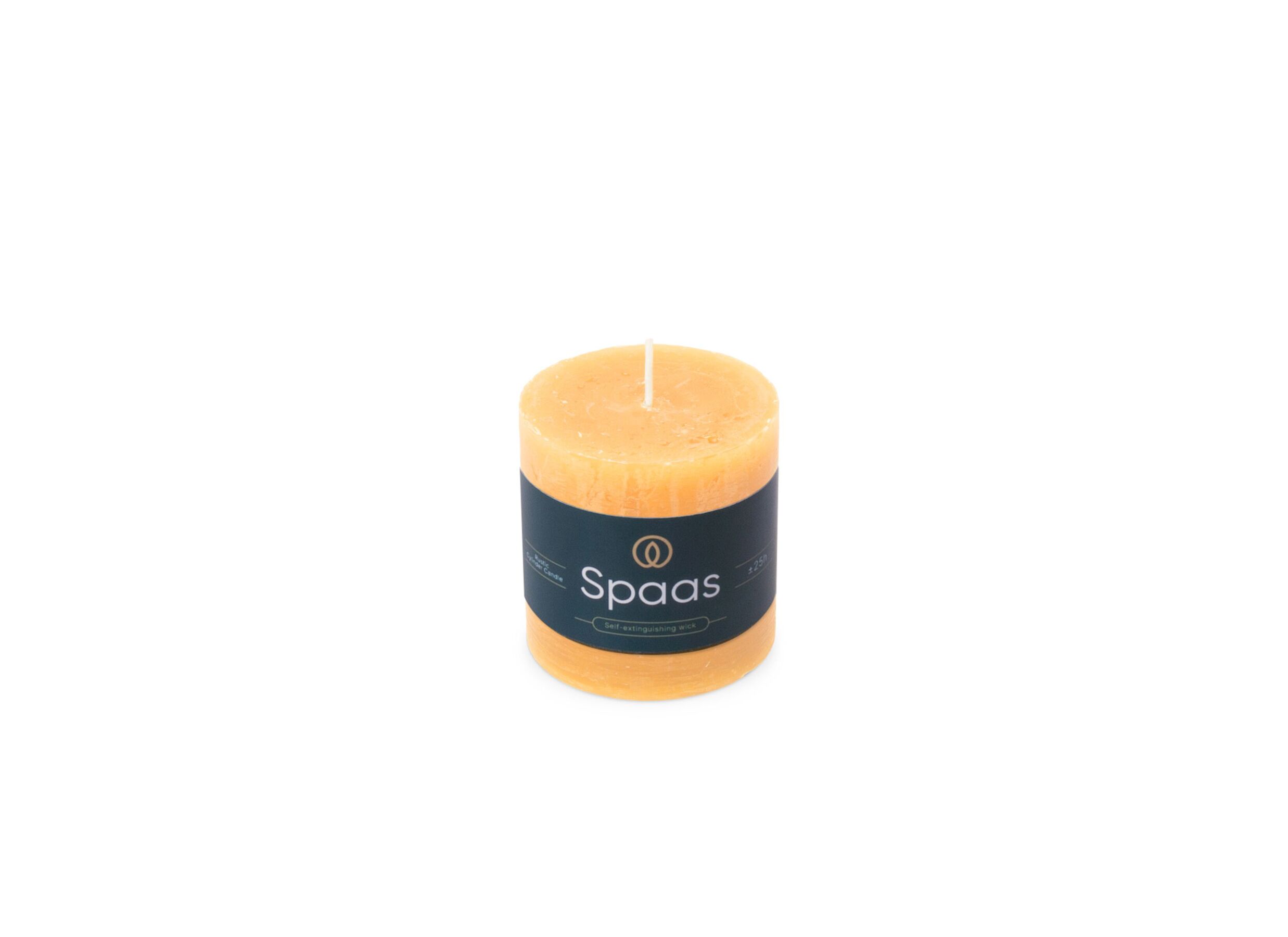 Plus Important - Bougie Cylindre Rustique sable