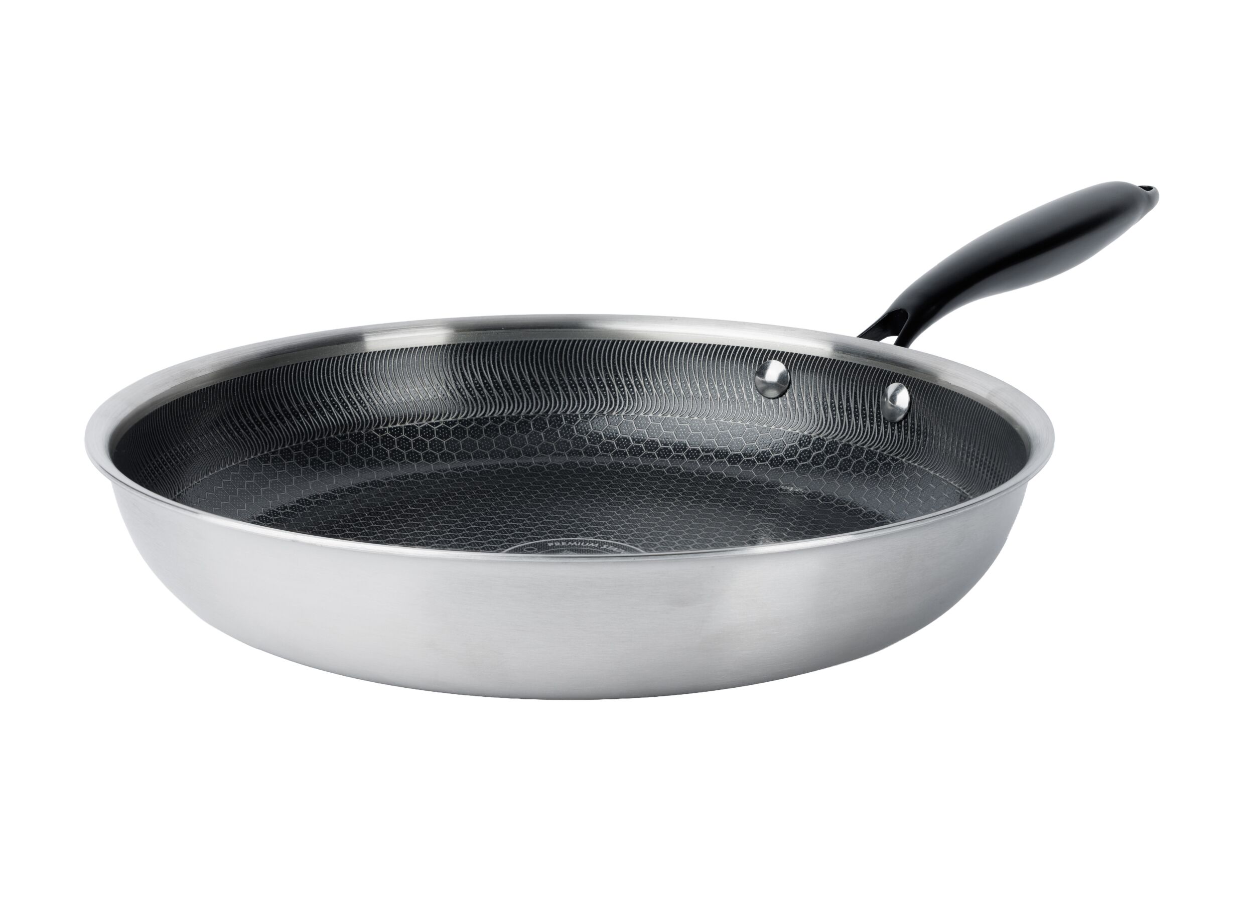 Overzichtsfoto - Braadpan Hexapro 24+28cm - roestvrij staal - zwart set van 2