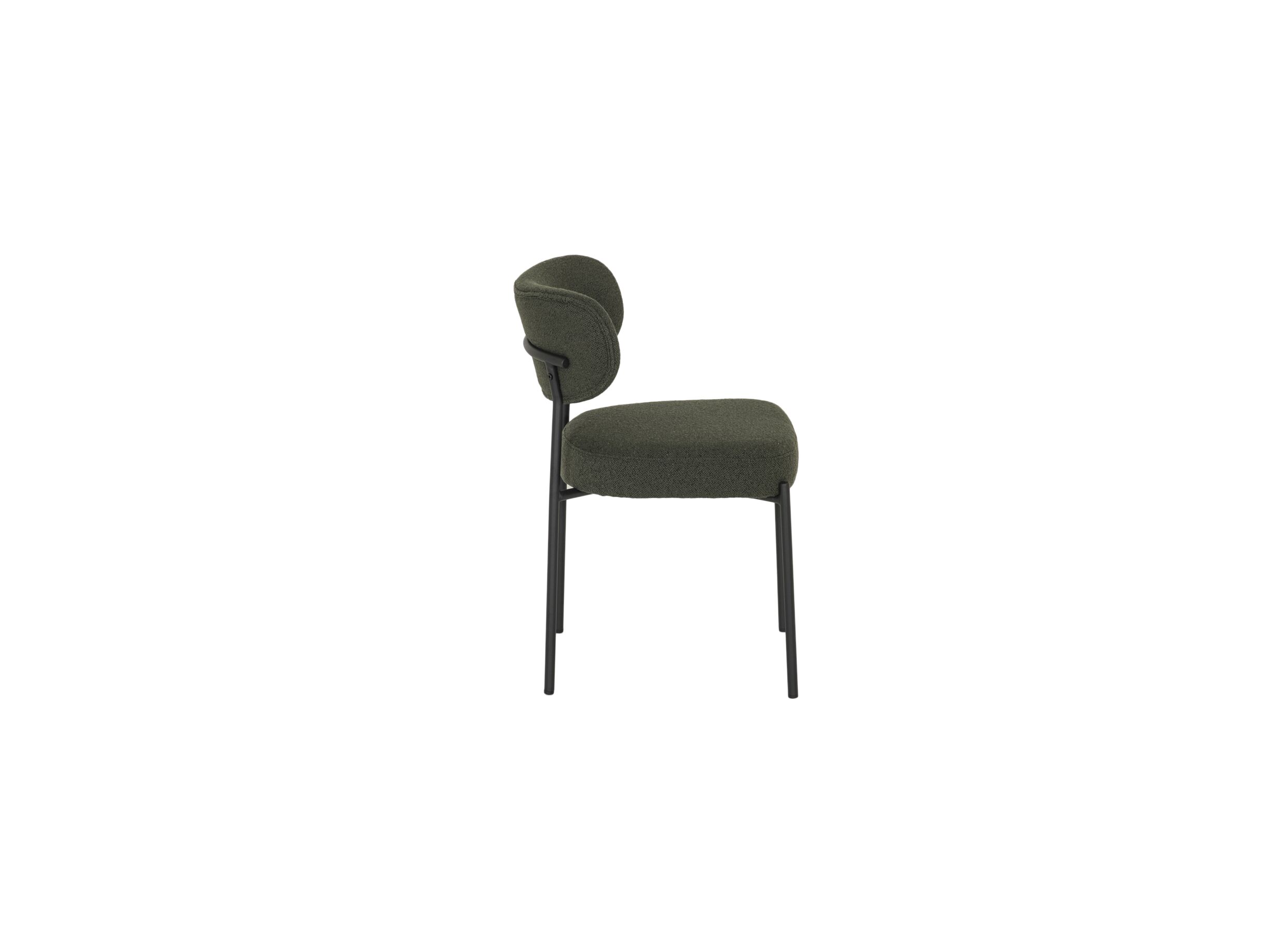 Overzichtsfoto - Stoel Alien 43x43x66cm - stof - groen