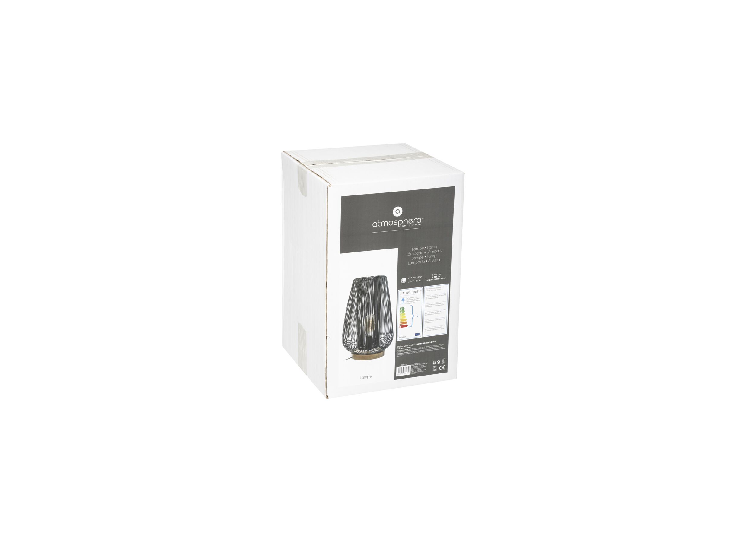 Aperçu - Lampe de table Noda E27 H40,5cm