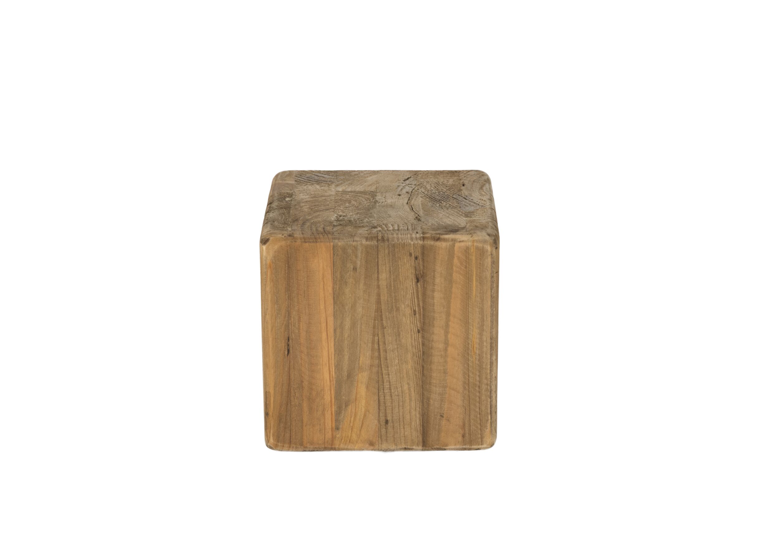 Aperçu - Colonne Qubit 20x20x20cm - sapin massif recyclé - naturel