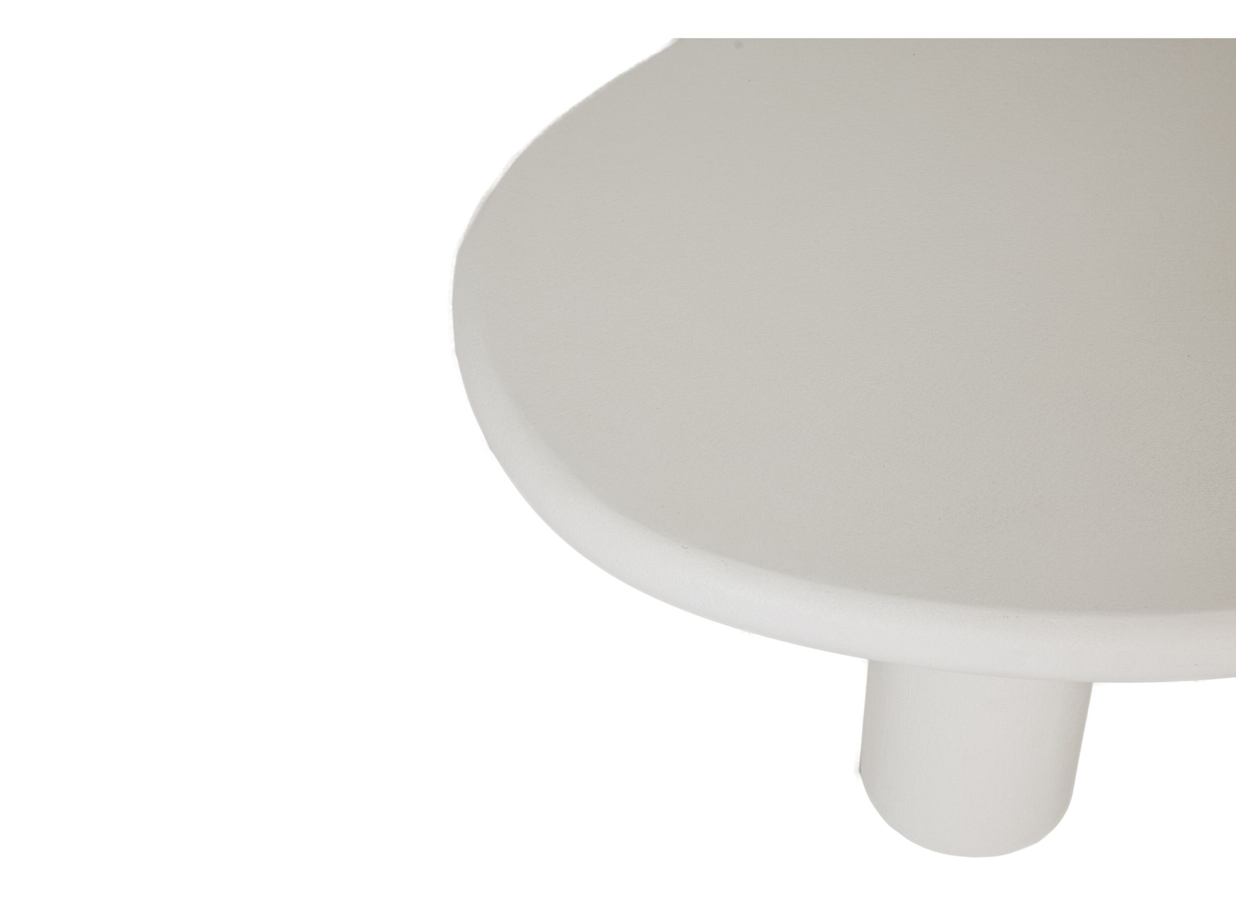 Detail - Table basse Young 120x70cm - décor - blanc