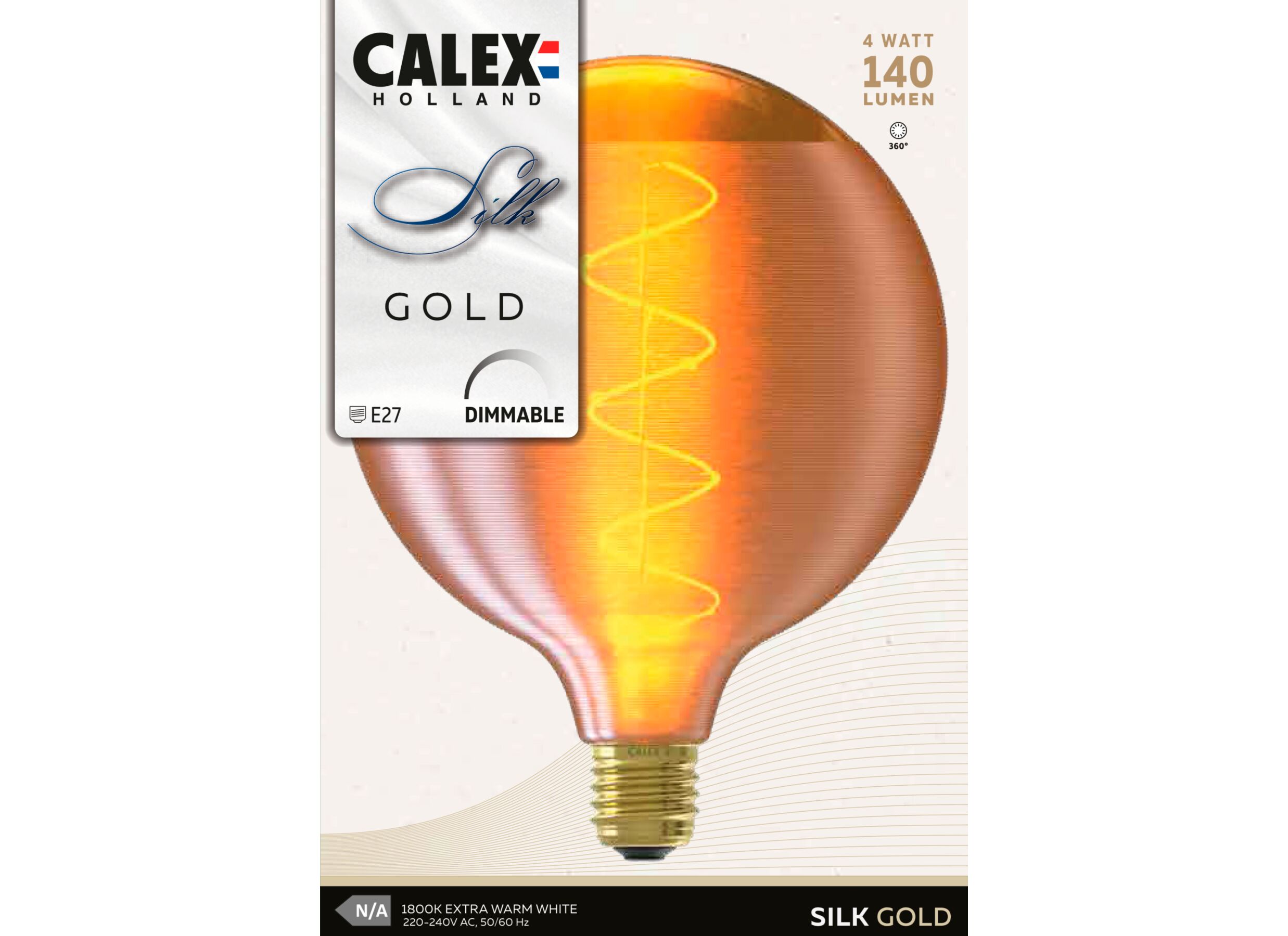 Detail - Ampoule LED Silk G125 4W E27