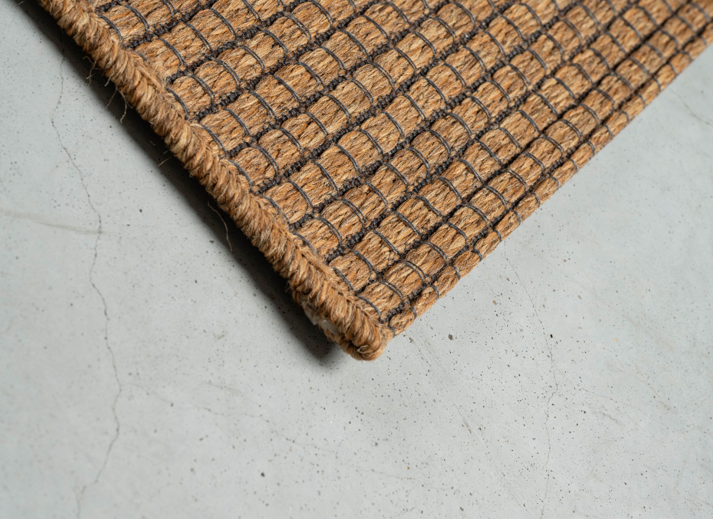 Detail - Tapis Brandon 200x290cm - polypropylène - marron