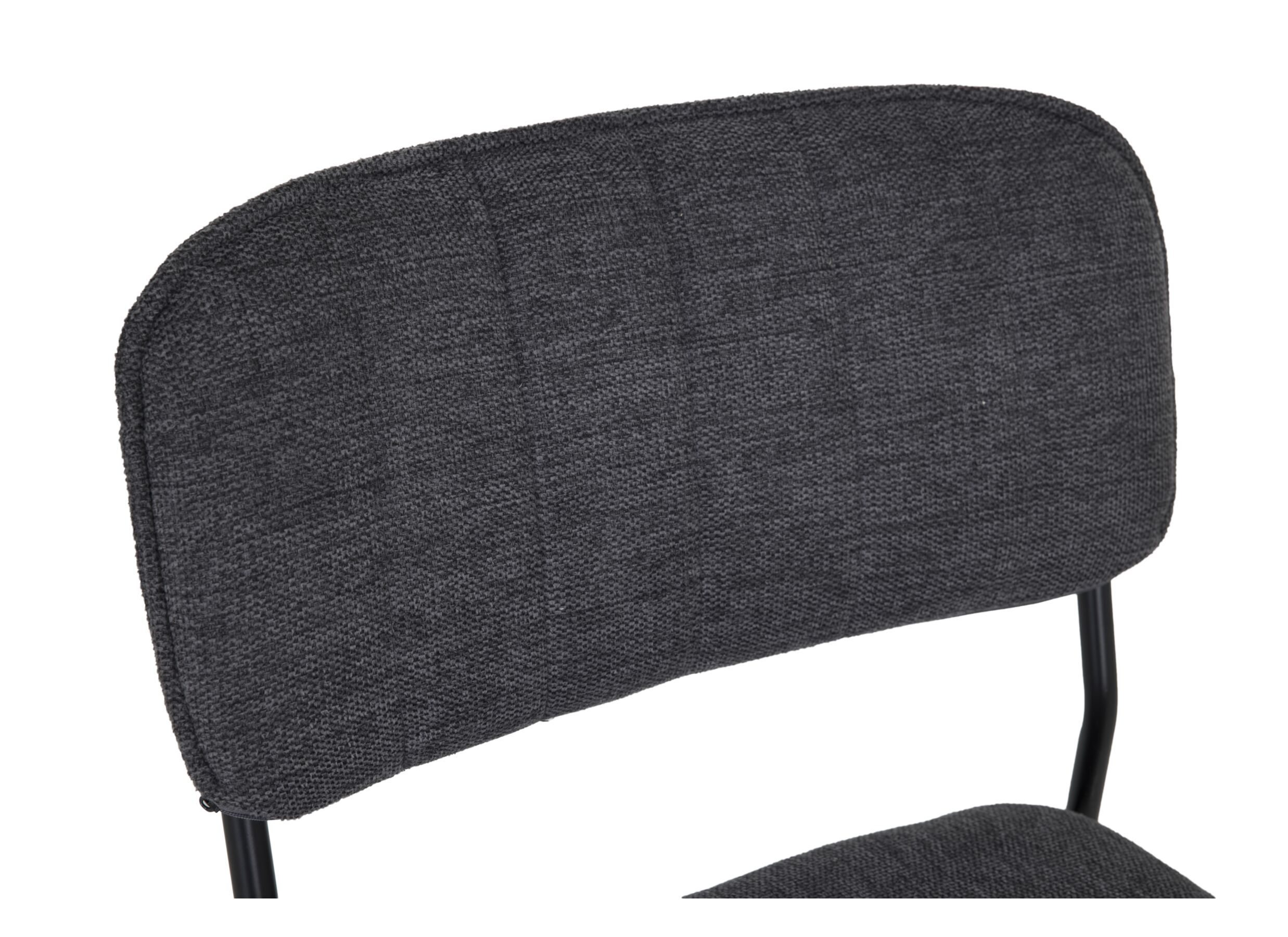 Detail - Chaise Epoca 46x54,5x85cm - tissu - anthracite