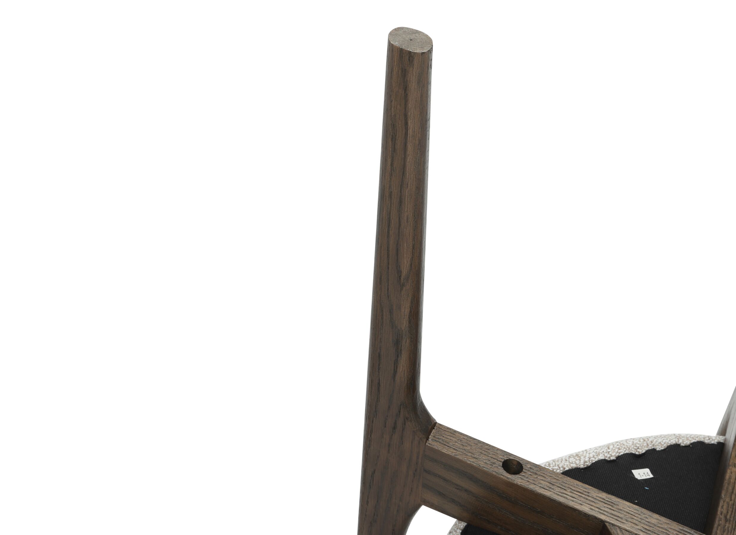 Detail - Chaise Brava 62x62x86cm - tissu - beige