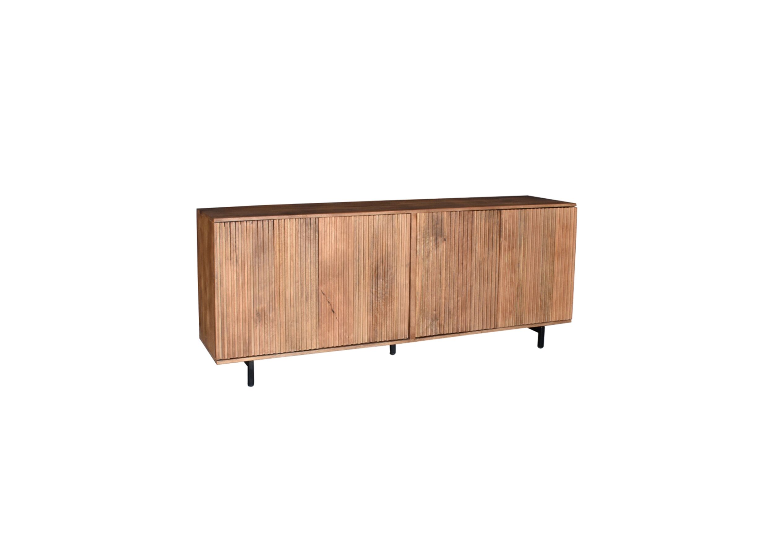 Plus Important - Buffet Angkor 200cm - manguier massif - naturel