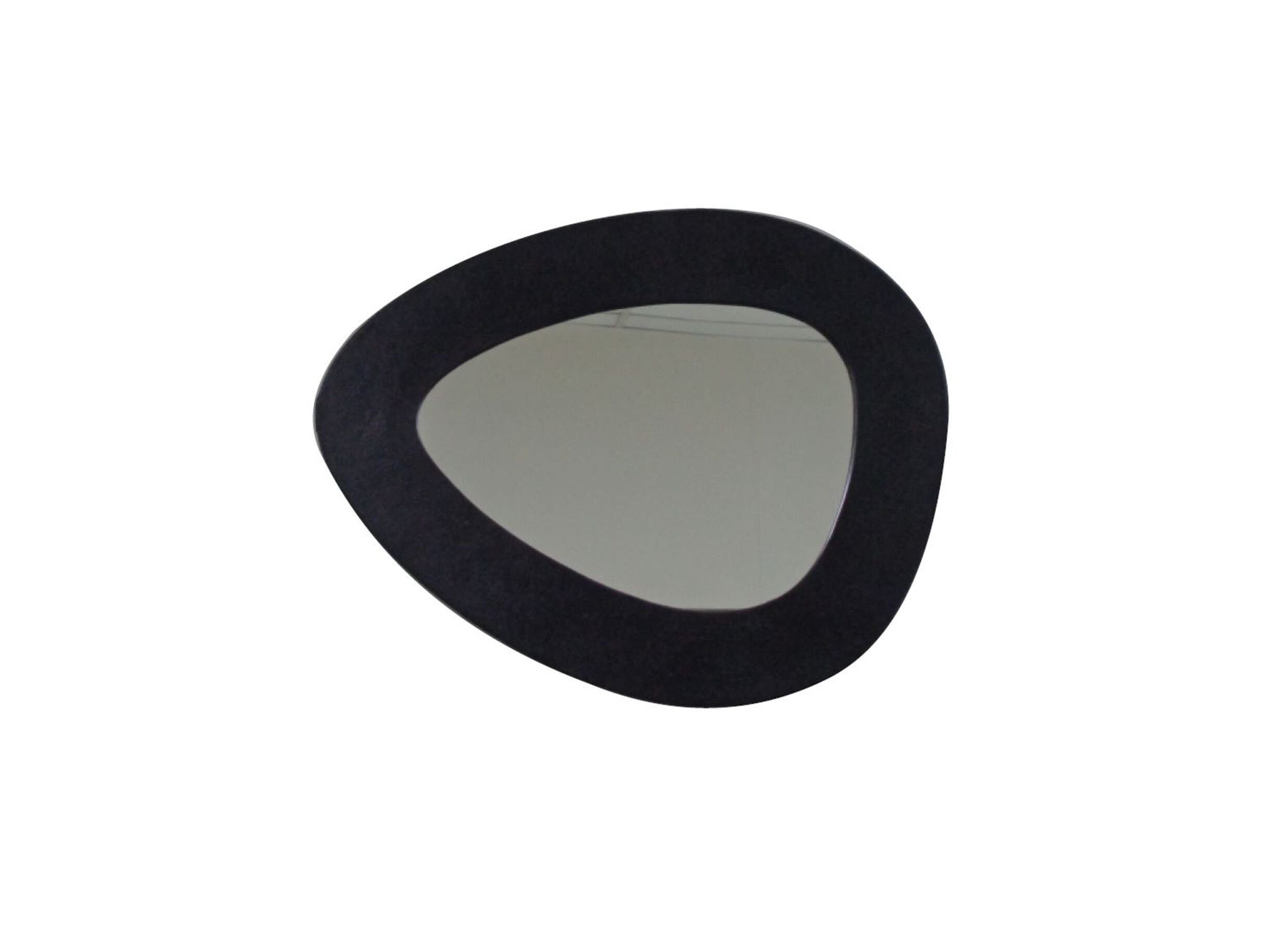 Spiegel Uovo 67x53cm zwart