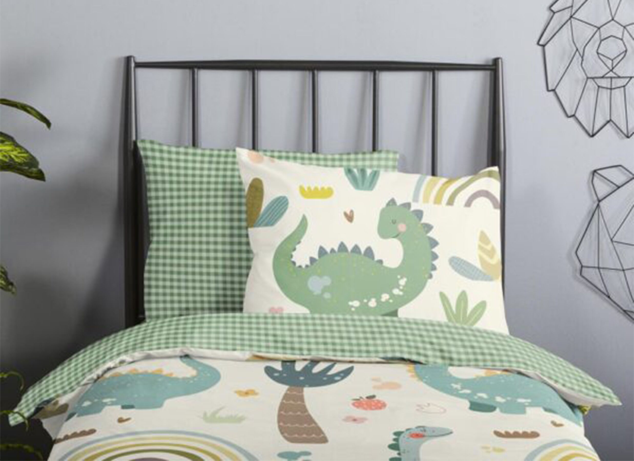 Foto ambiance - Housse de couette Quint 140x220cm - coton - vert