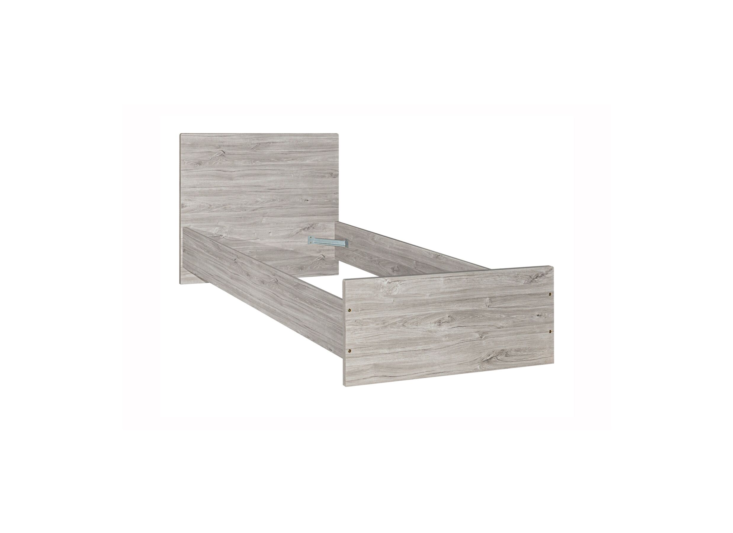 Bed Elmo 90x200cm - decor - new grey oak