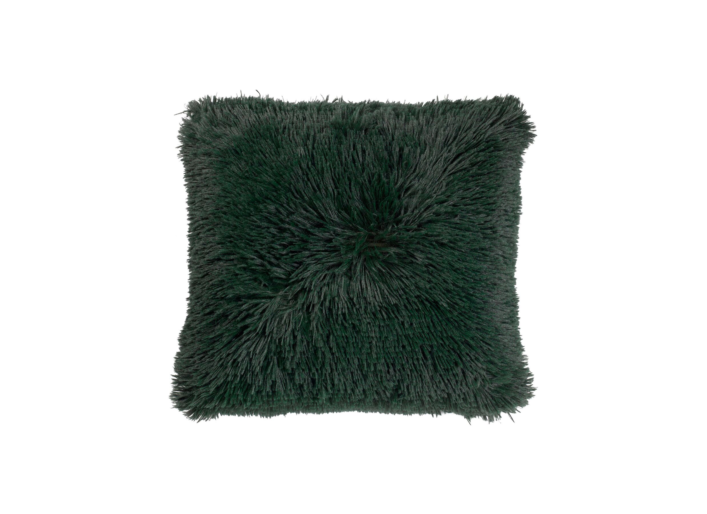 Coussin Fluffy 45x45cm vert - Coussin Fluffy 45x45cm - tissu - vert