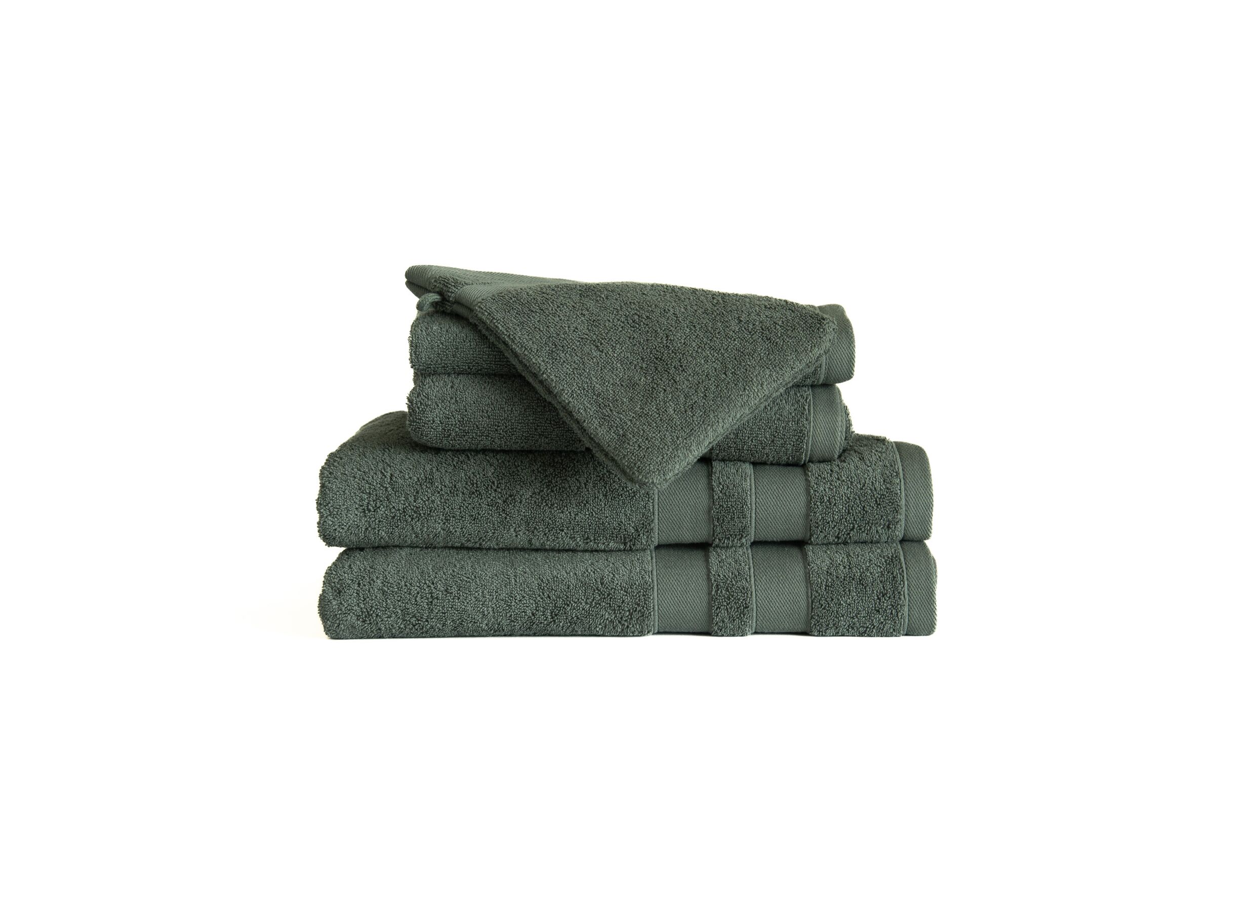 Gant de toilette Katharina 16x22cm moss - Gant de toilette Katharina 16x21cm moss