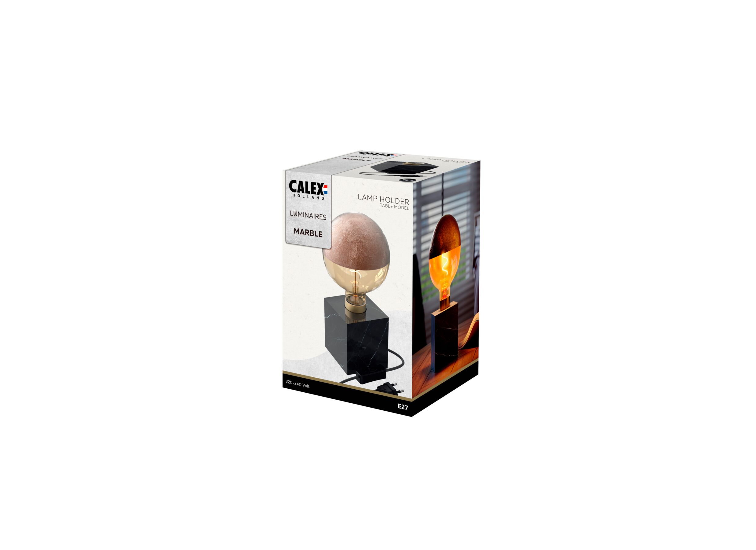 Aperçu - Lampe de table Marble E27 H9cm