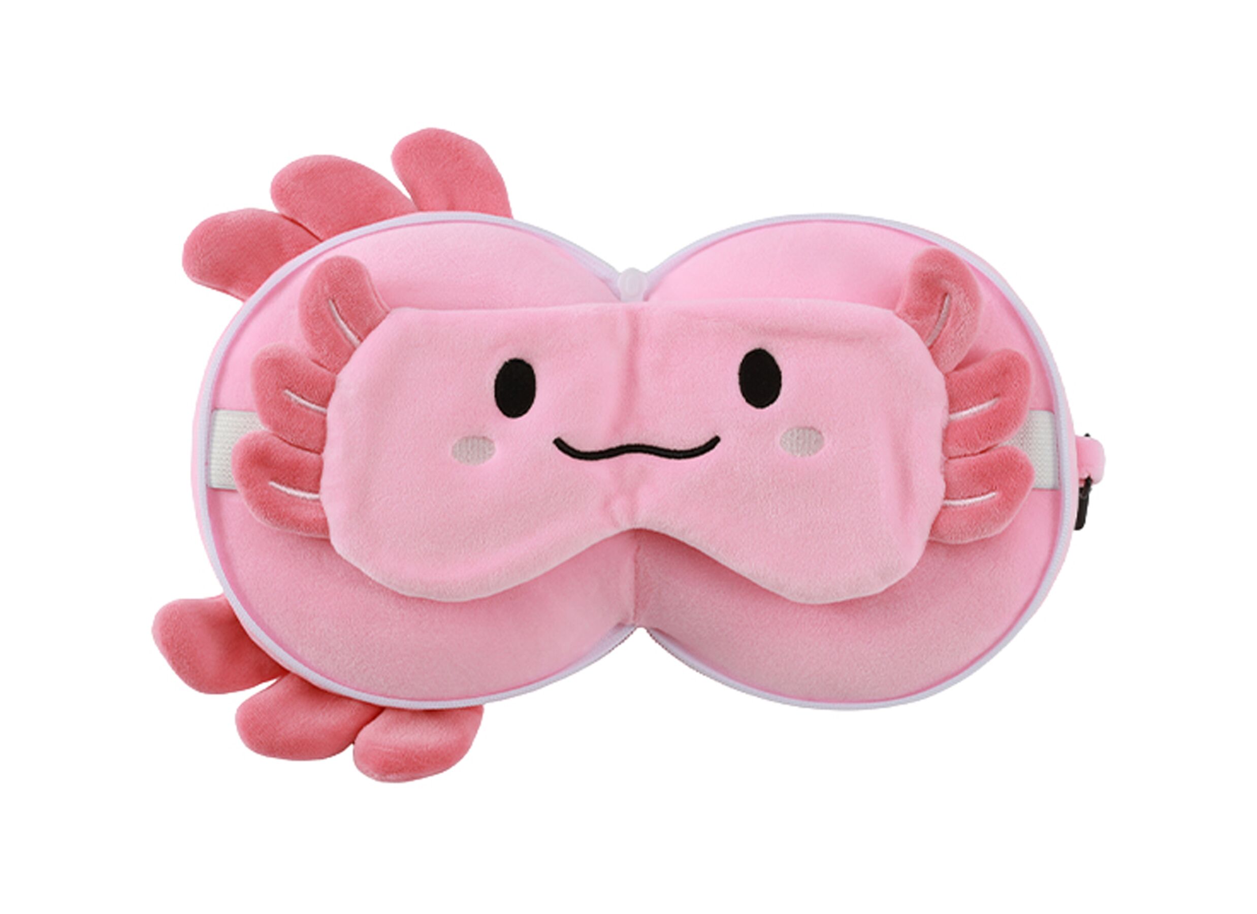 Overzichtsfoto - Knuffel met slaapmasker Axolutely