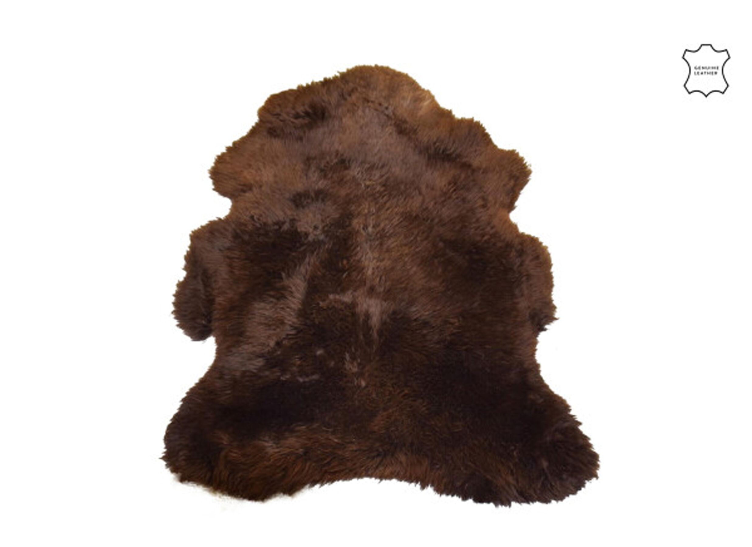 Plus Important - Peau de mouton 71x107cm - brun