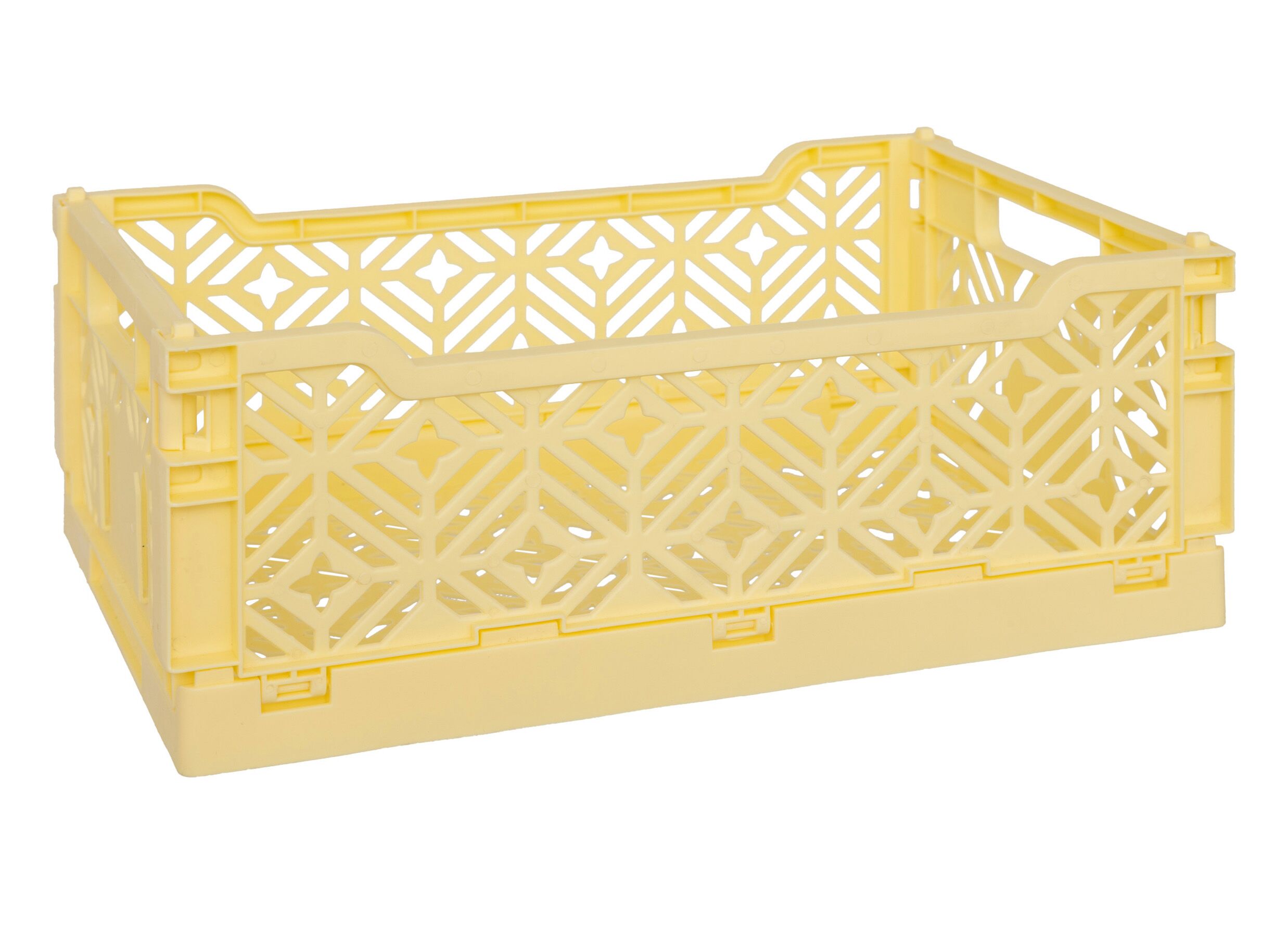 Plus Important - Box pliable 30x20x11,5cm - plastique - jaune