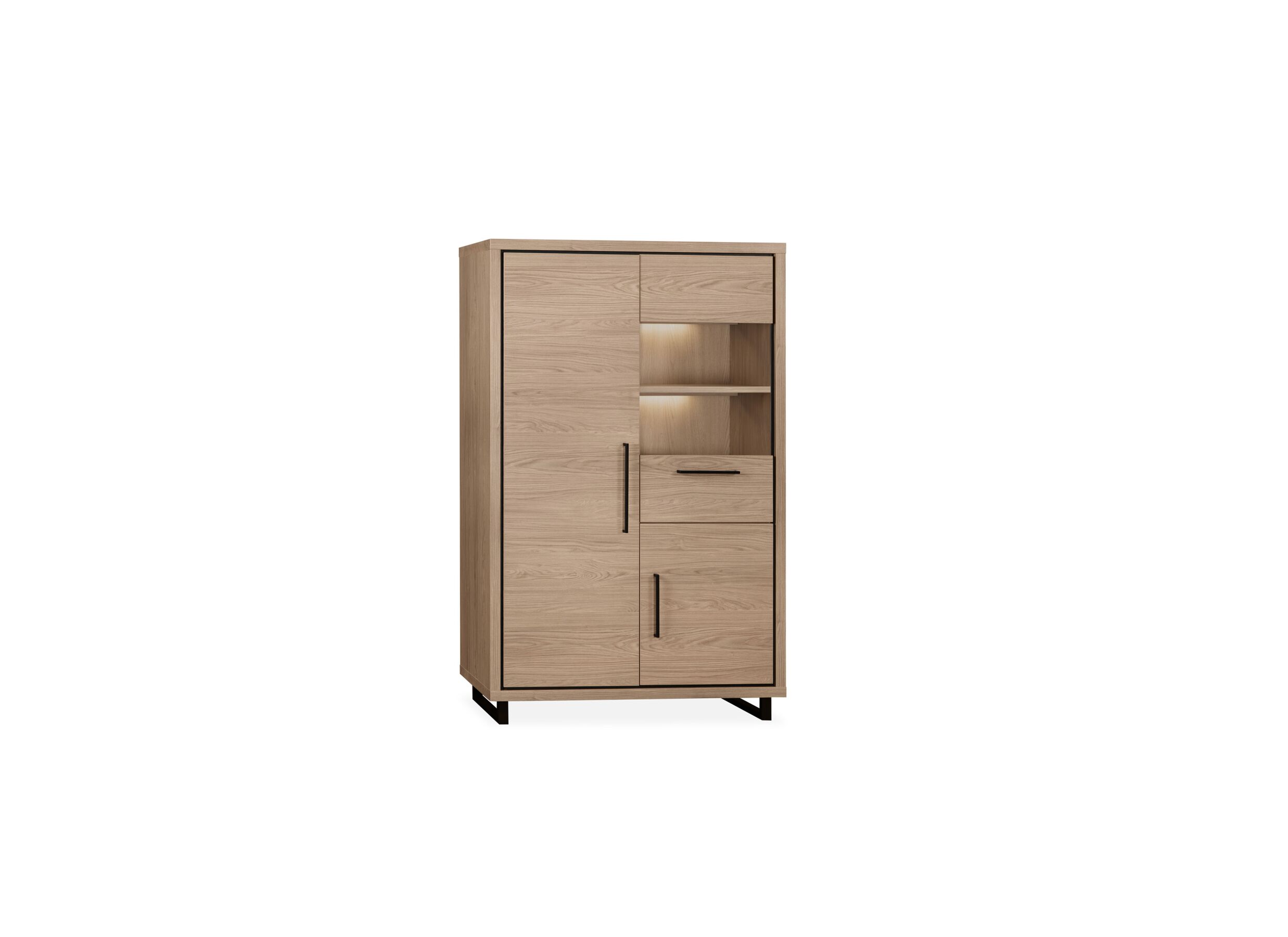 Meuble mural Lazio 115cm - Meuble mural Lazio 115cm - lamulux - misty oak