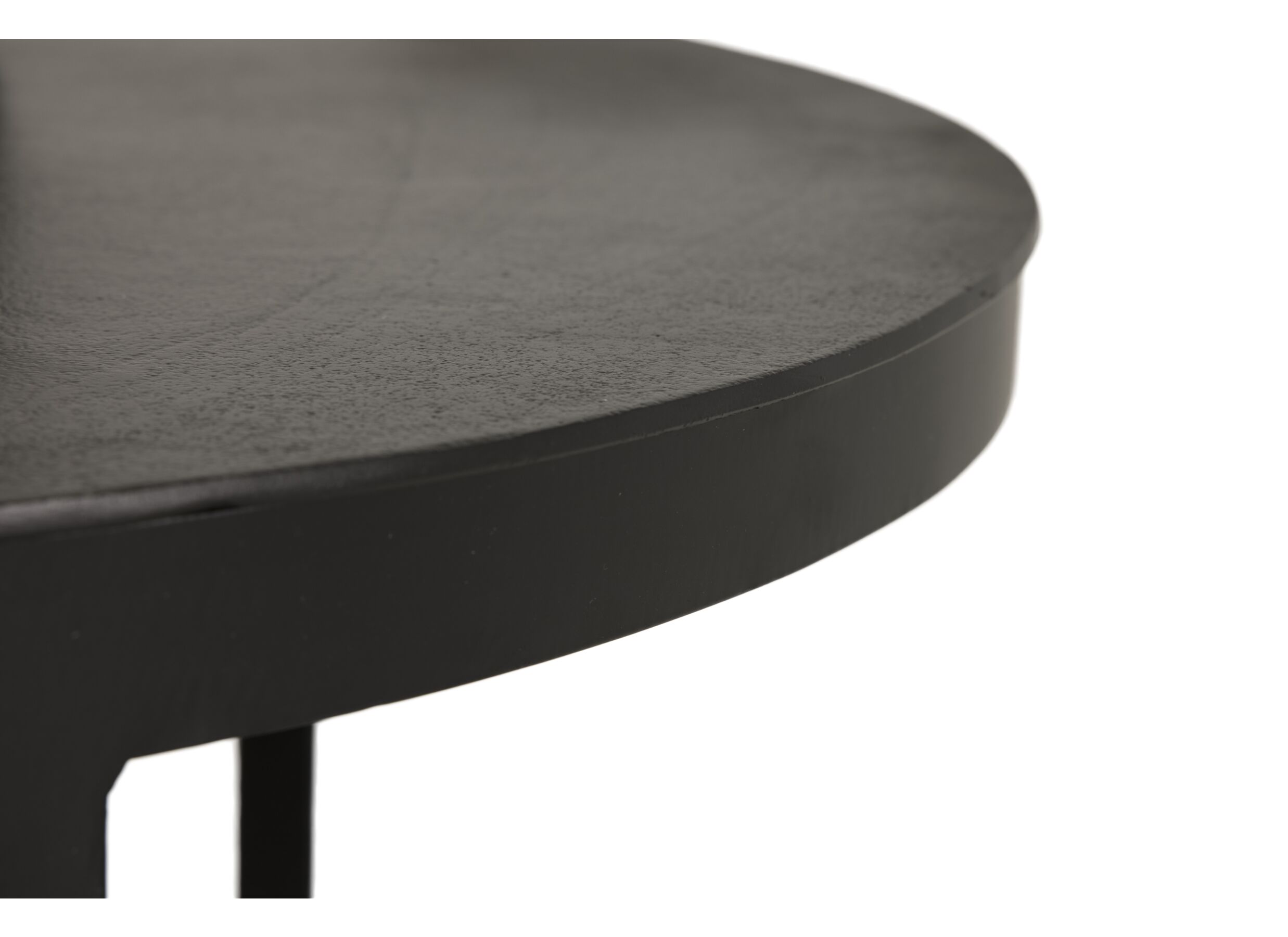 Table basse Skudde métal ronde lot de 2