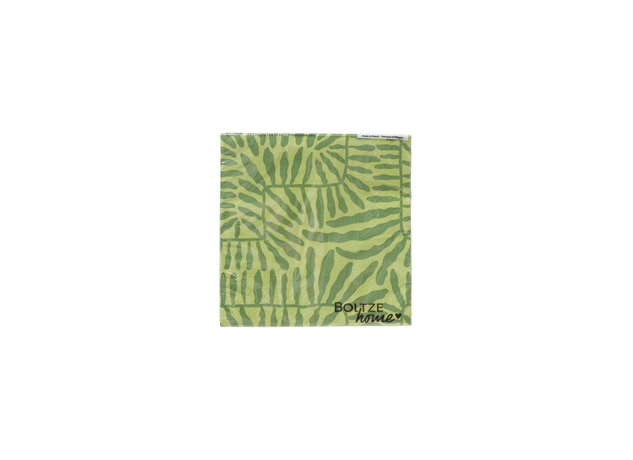 Aperçu - Serviette Blade 17x17cm - papier - vert 20 pièces