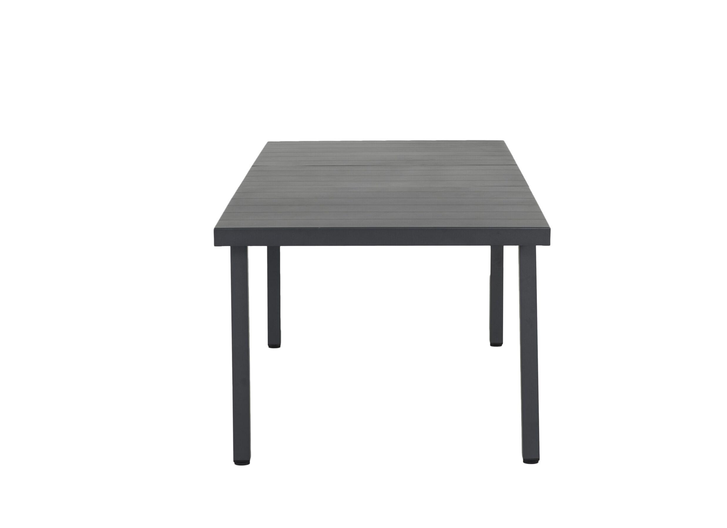 Aperçu - Table de jardin Eden 180/240x95cm - aluminium - anthracite