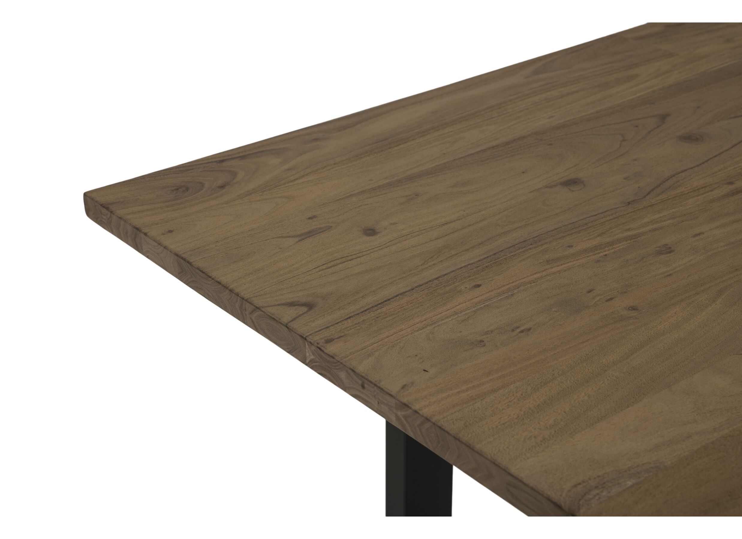 Table Aquilano 240x110cm - acacia massif - brun
