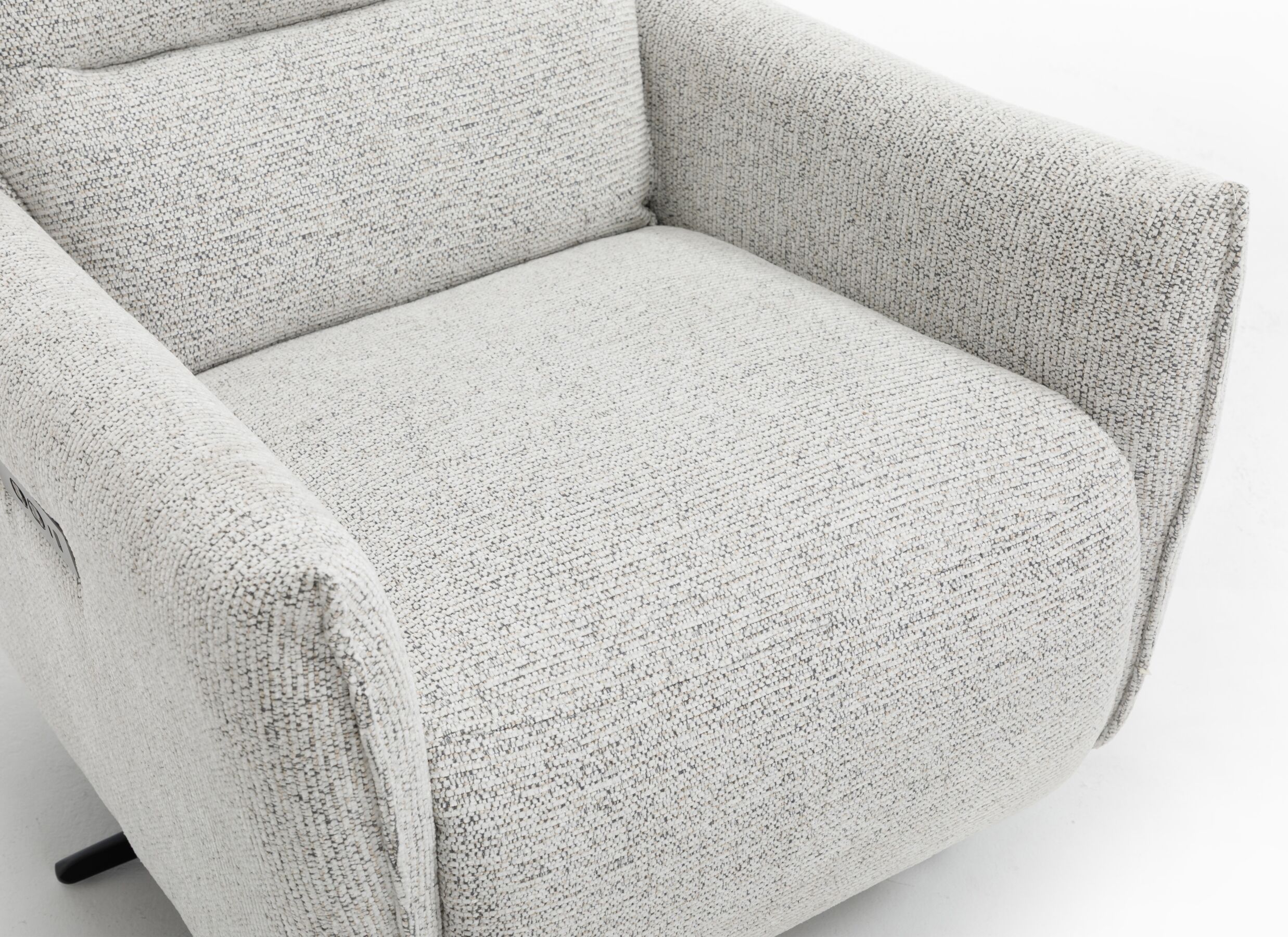 Detail - Fauteuil relax Jorge électrique - tissu - greige