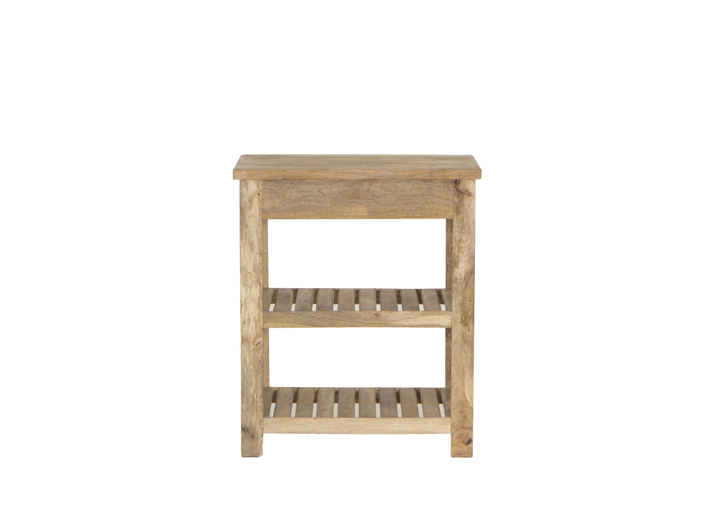 Wandtafel Levente 76x45cm - mango massief - naturel