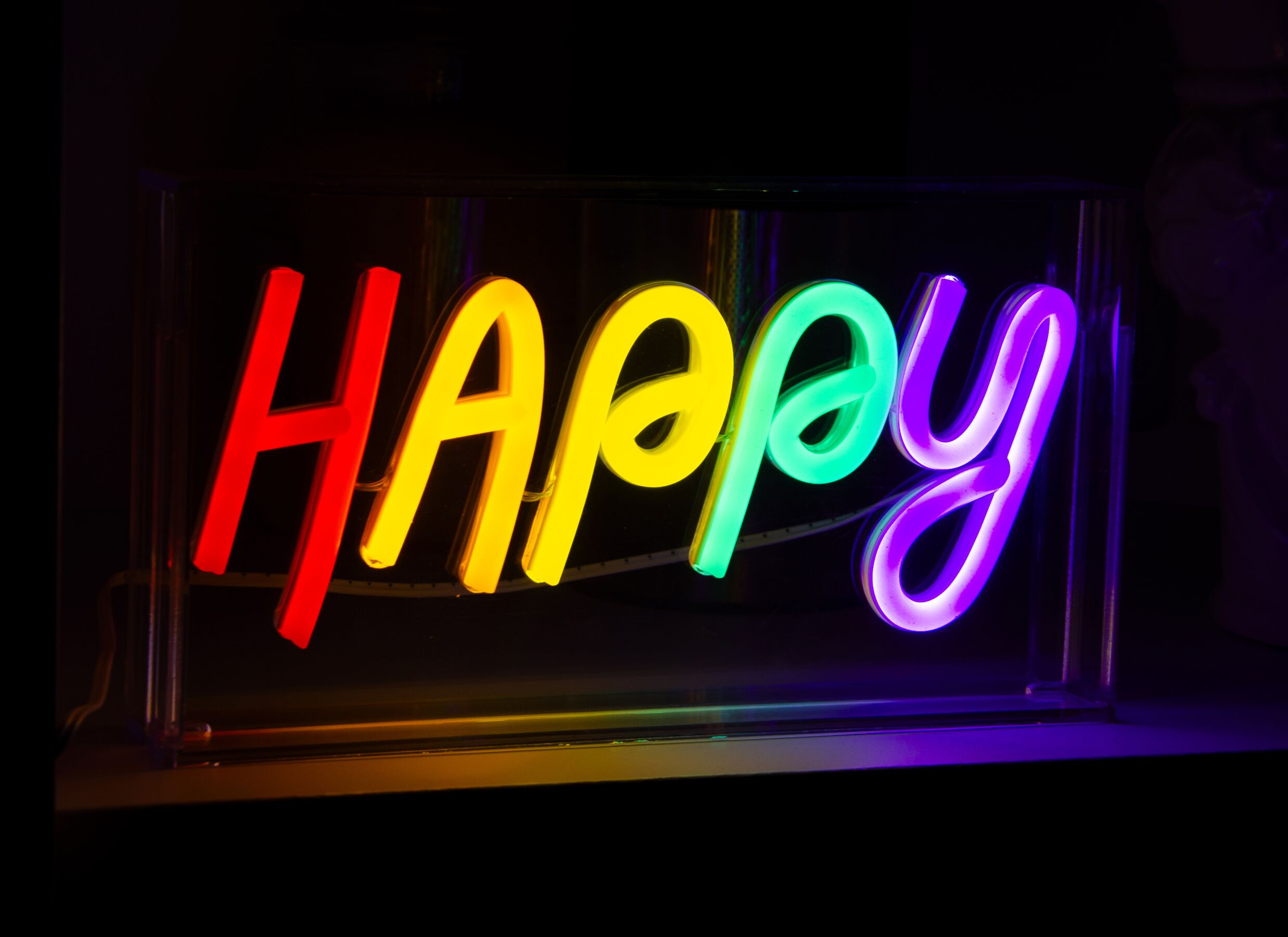 Foto ambiance - Ampoule LED Neon 23x13cm - plastique - multicolor