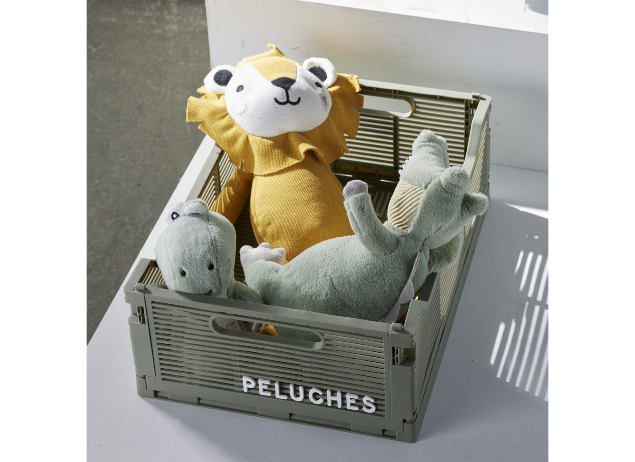Plooibox Kid Story 40cm - kunststof - groen - Box pliable Kid Story 40cm - plastique - vert