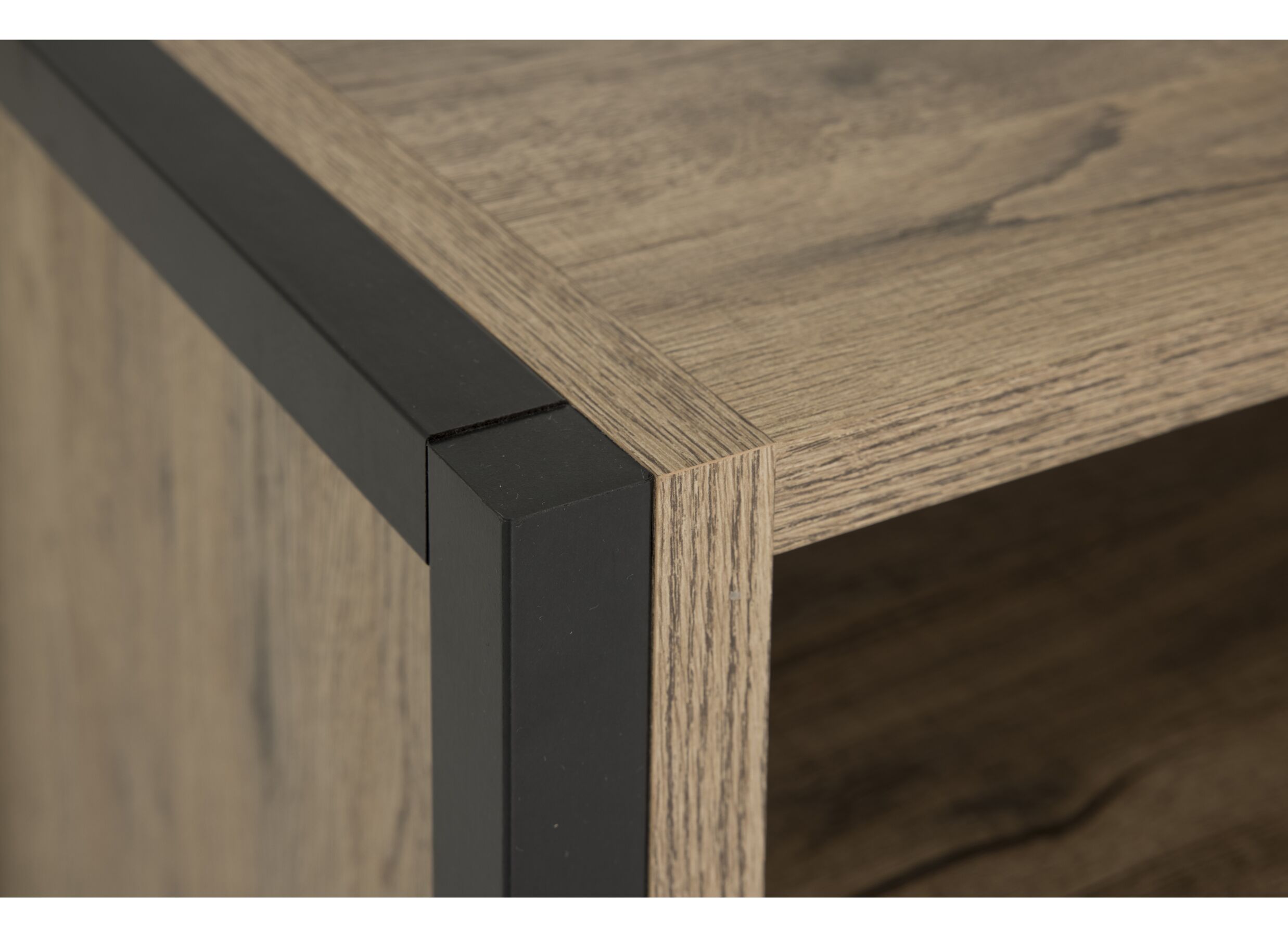 Commode Oriental Tree 109,4x41,5x90,7cm - panneau décor - bartex chêne