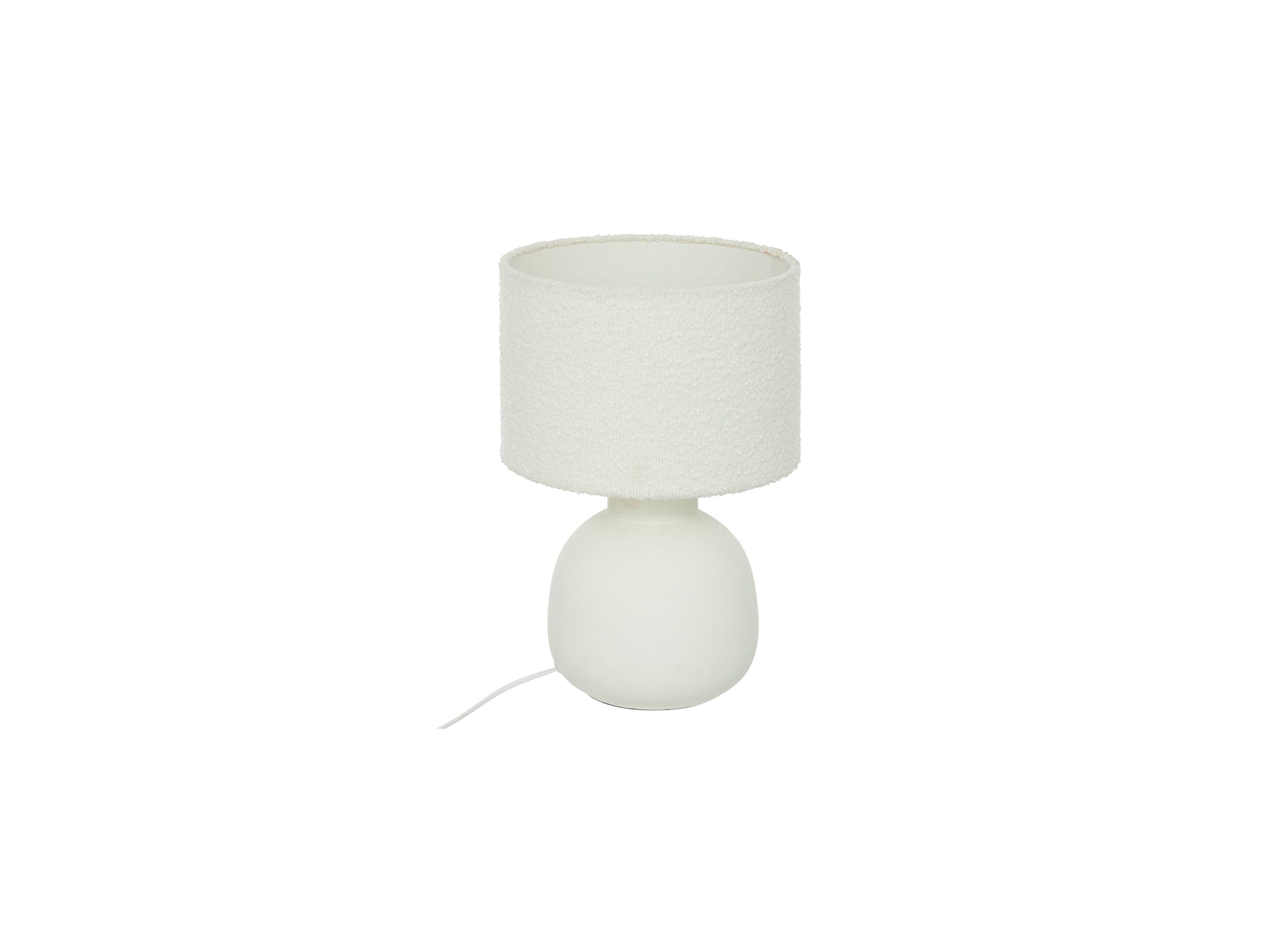 Tafellamp Lali E14 H43cm - dolomiet - wit - Lampe de table Lali E14 H43cm - dolomite - blanc