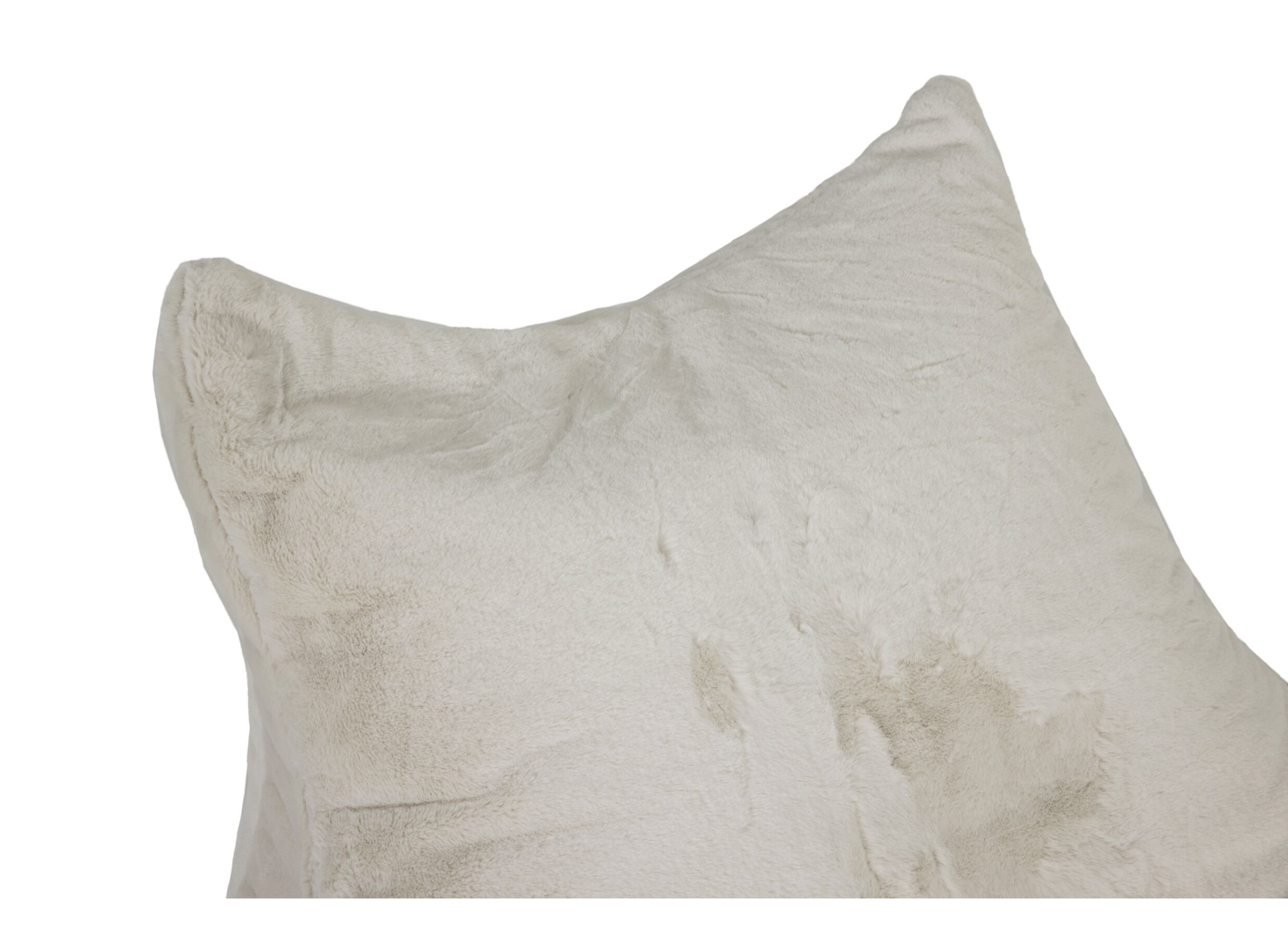 Detail - Pouf poire Karina tissu crème