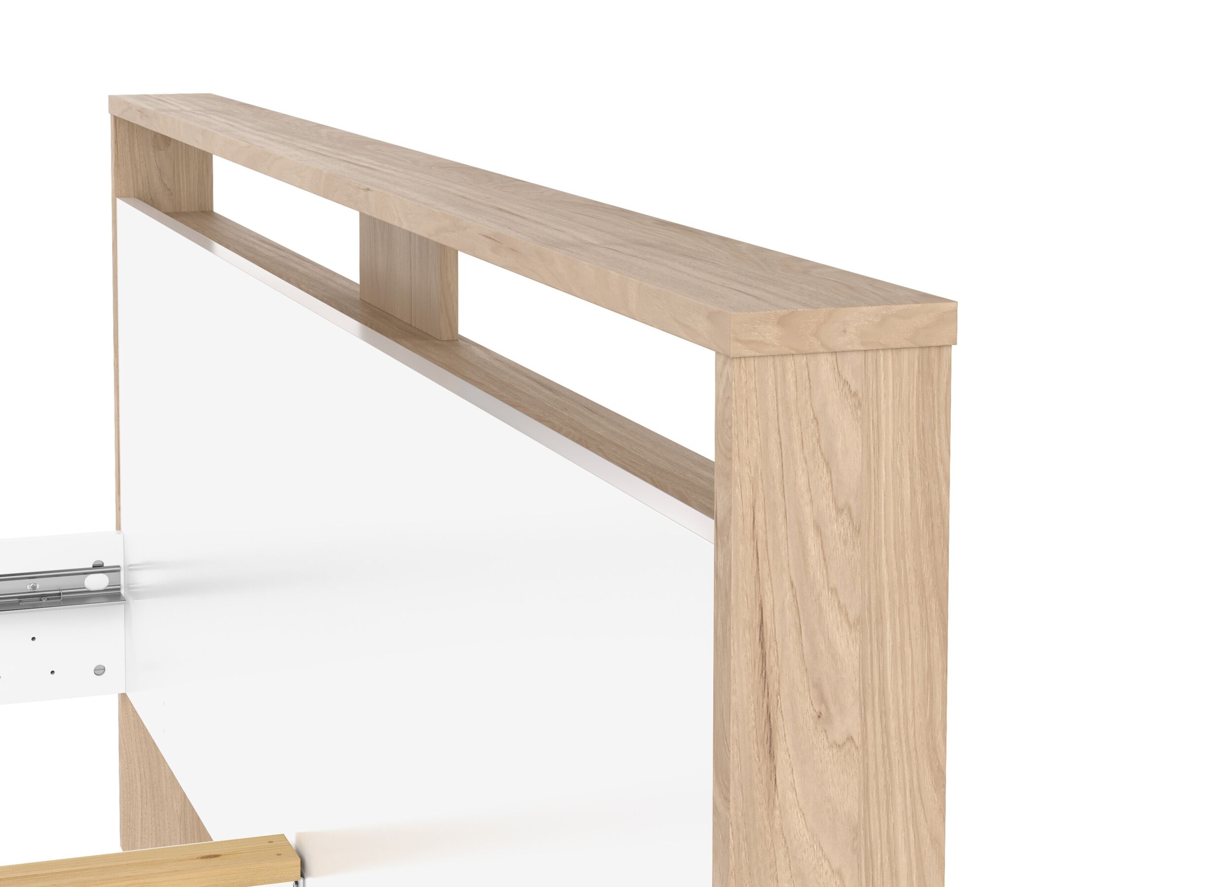 Detail - Lit Next 180x200cm - décor - blanc & jackson hickory