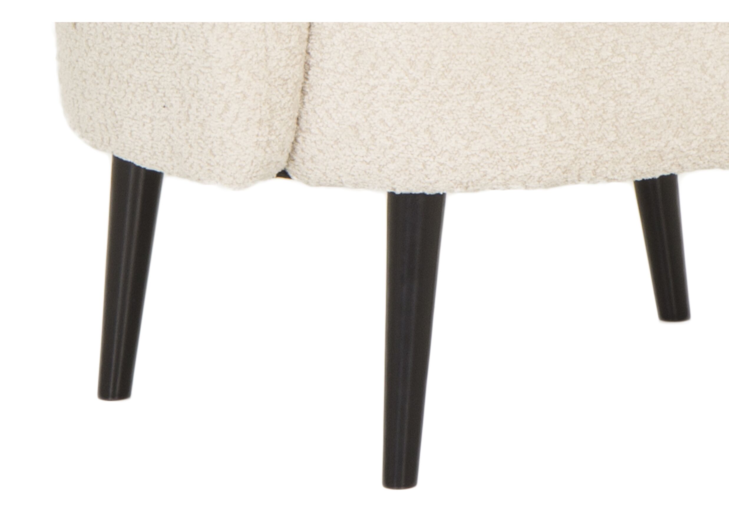 Fauteuil Coffee 76x74x75cm - tissu - beige