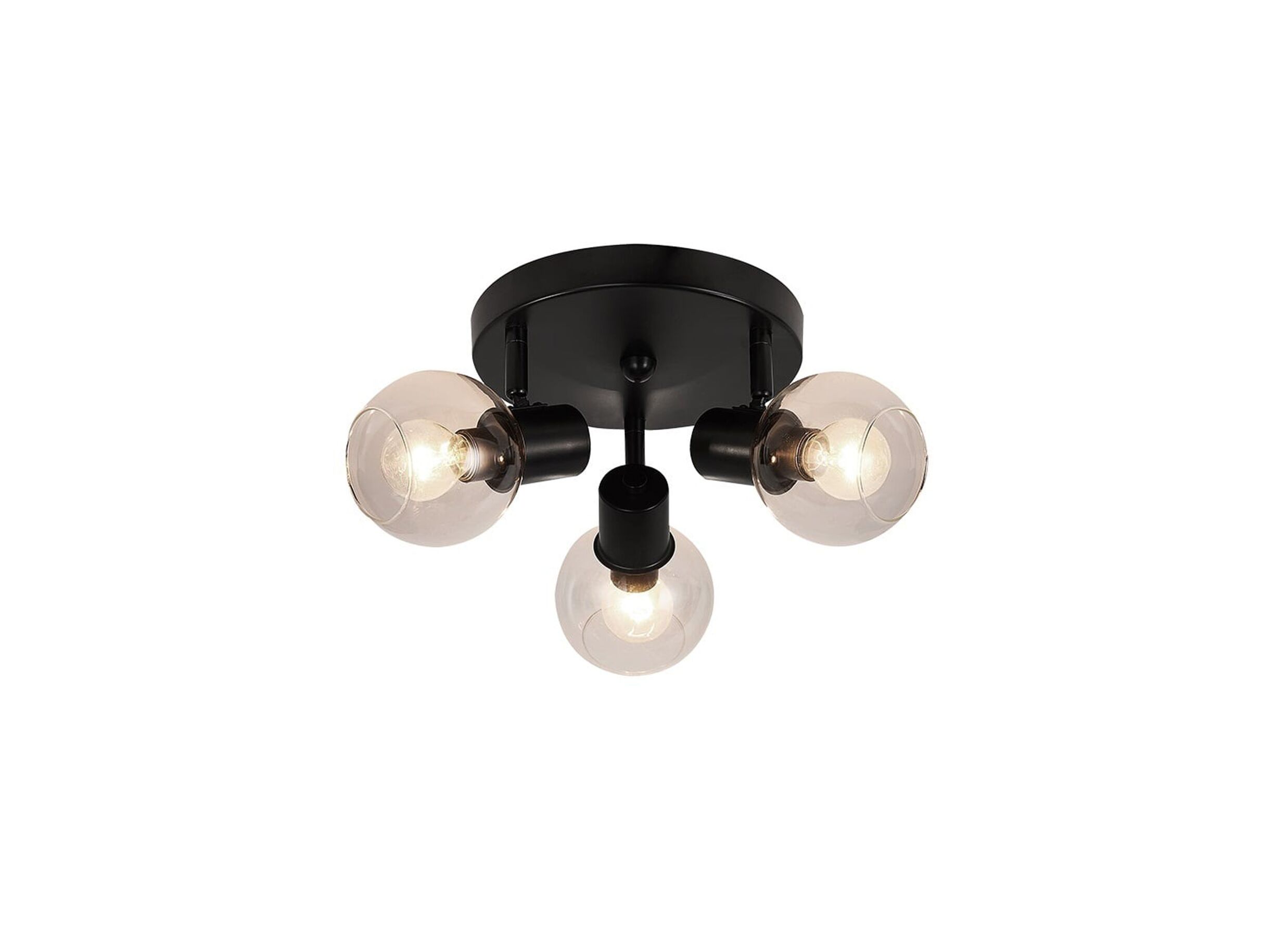 Plafondlamp Ø17cm 3x40W E14 - Plafonnier Ø17cm 3x40W E14
