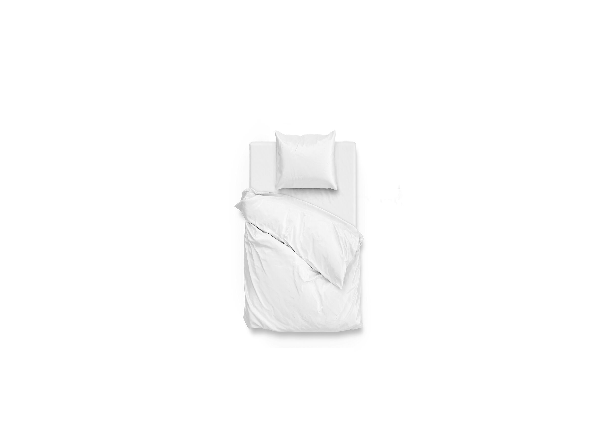 Housse de couette 140x200cm coton satin - Housse de couette 140x200cm coton satin