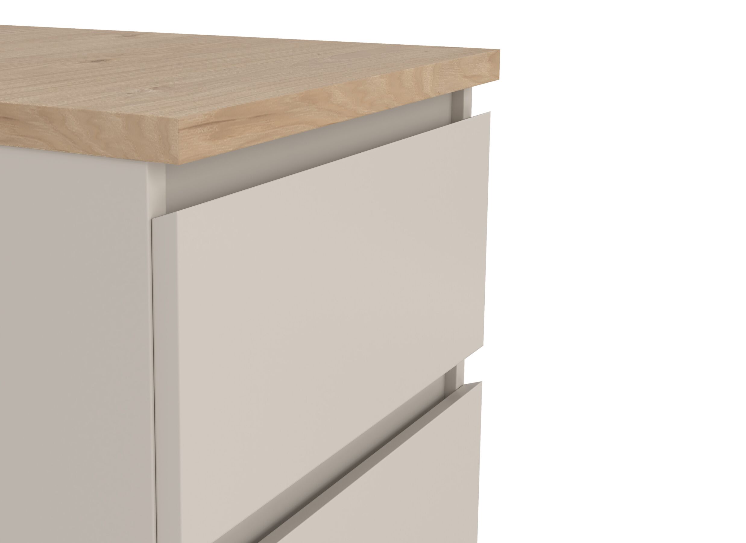 Detail - Table de chevet Naia 40x50xH50cm - décor - cashmere & jackson hickory