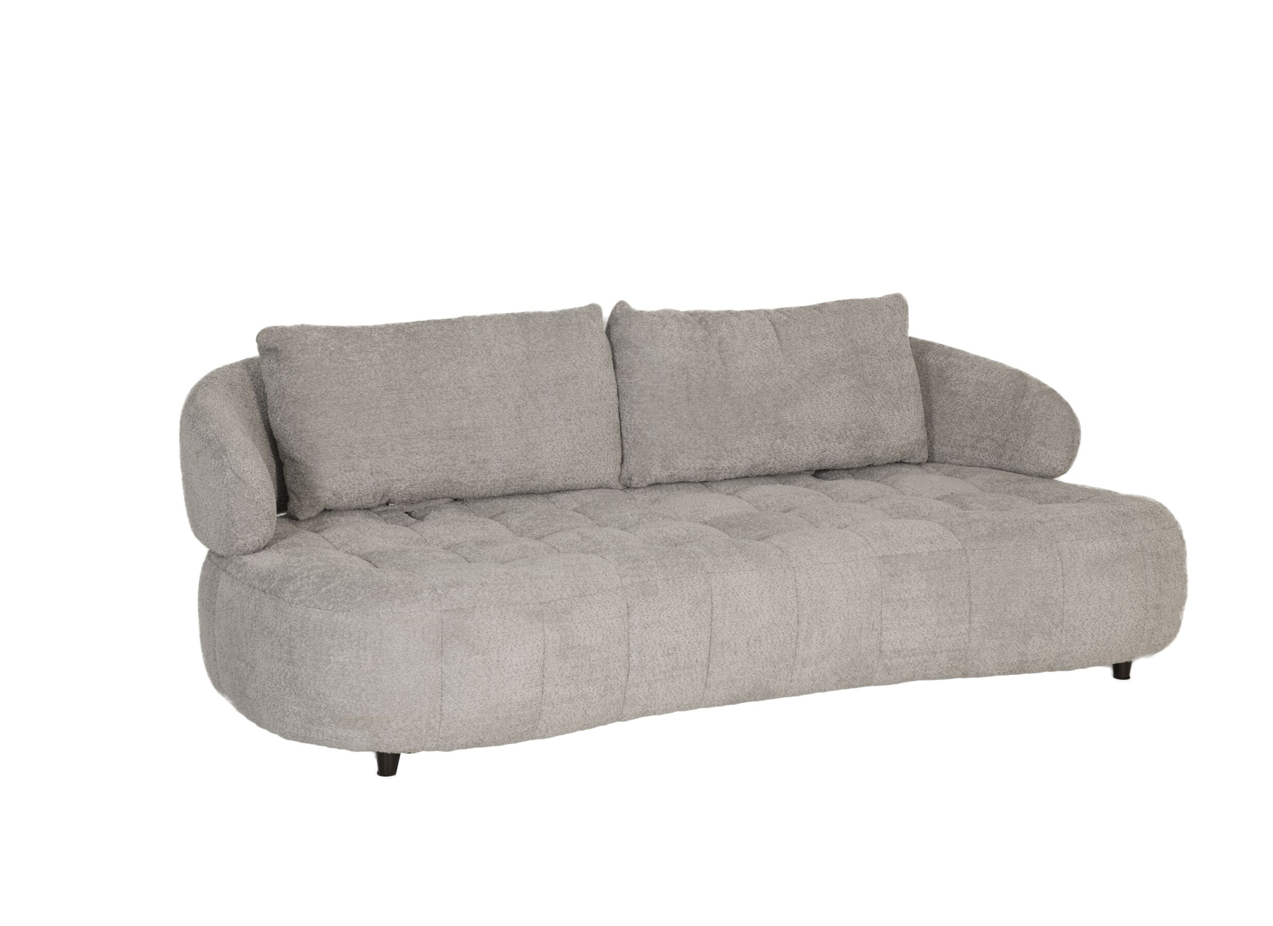 Hoofdfoto - Zetel Lepanto 2,5-zit - stof - silver grey