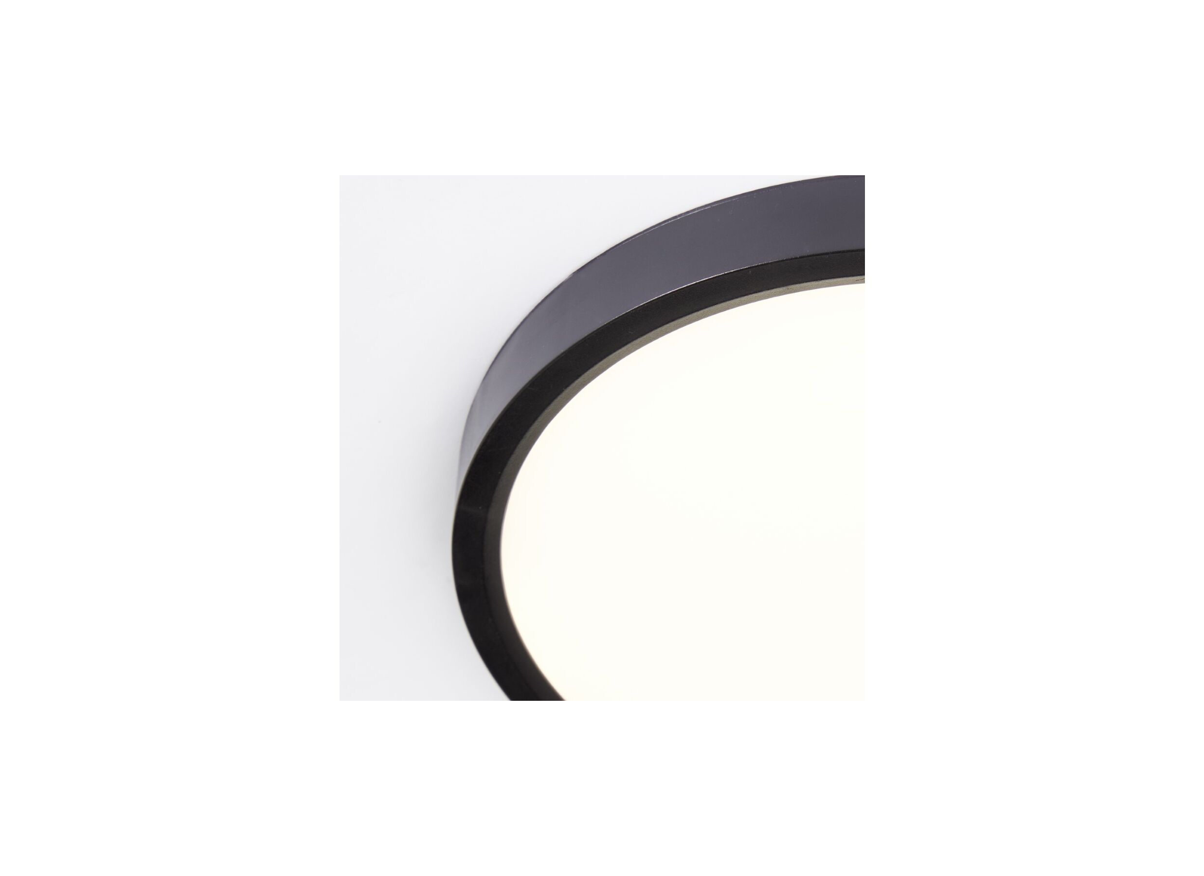 Detail - Plafonnier Galo Ø30cm - plastique - noir
