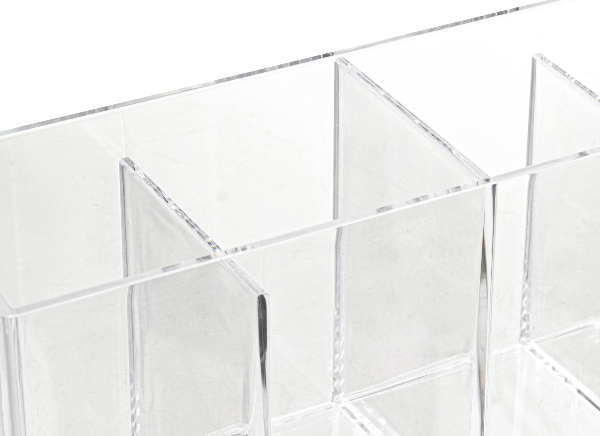 Detailfoto - Organizer Selena 22,3x7xH9,8cm - plexiglas - transparant