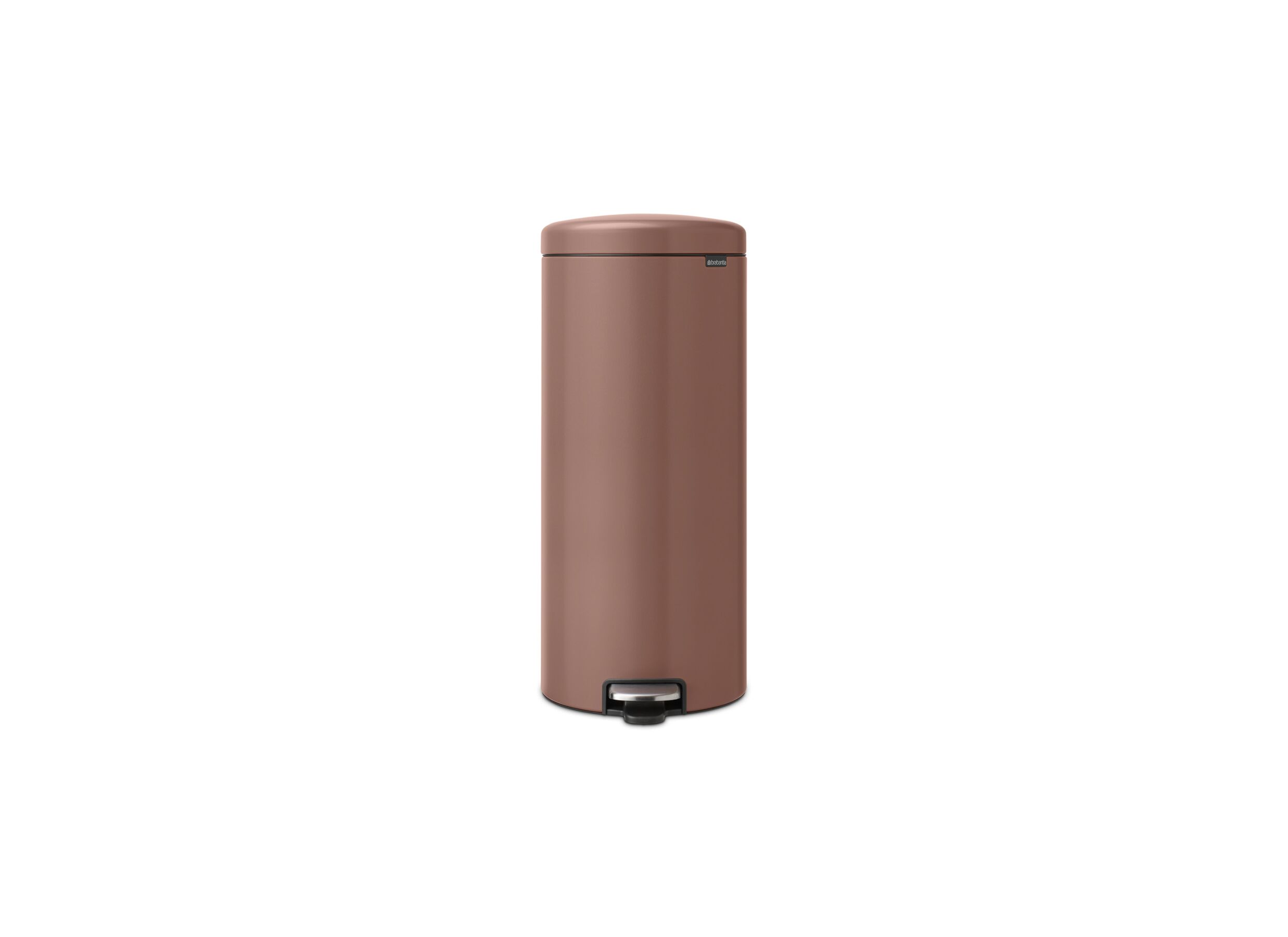 Poubelle à pédale Newicon Brabantia 30L satin taupe - Poubelle à pédale Newicon Brabantia 30L satin taupe