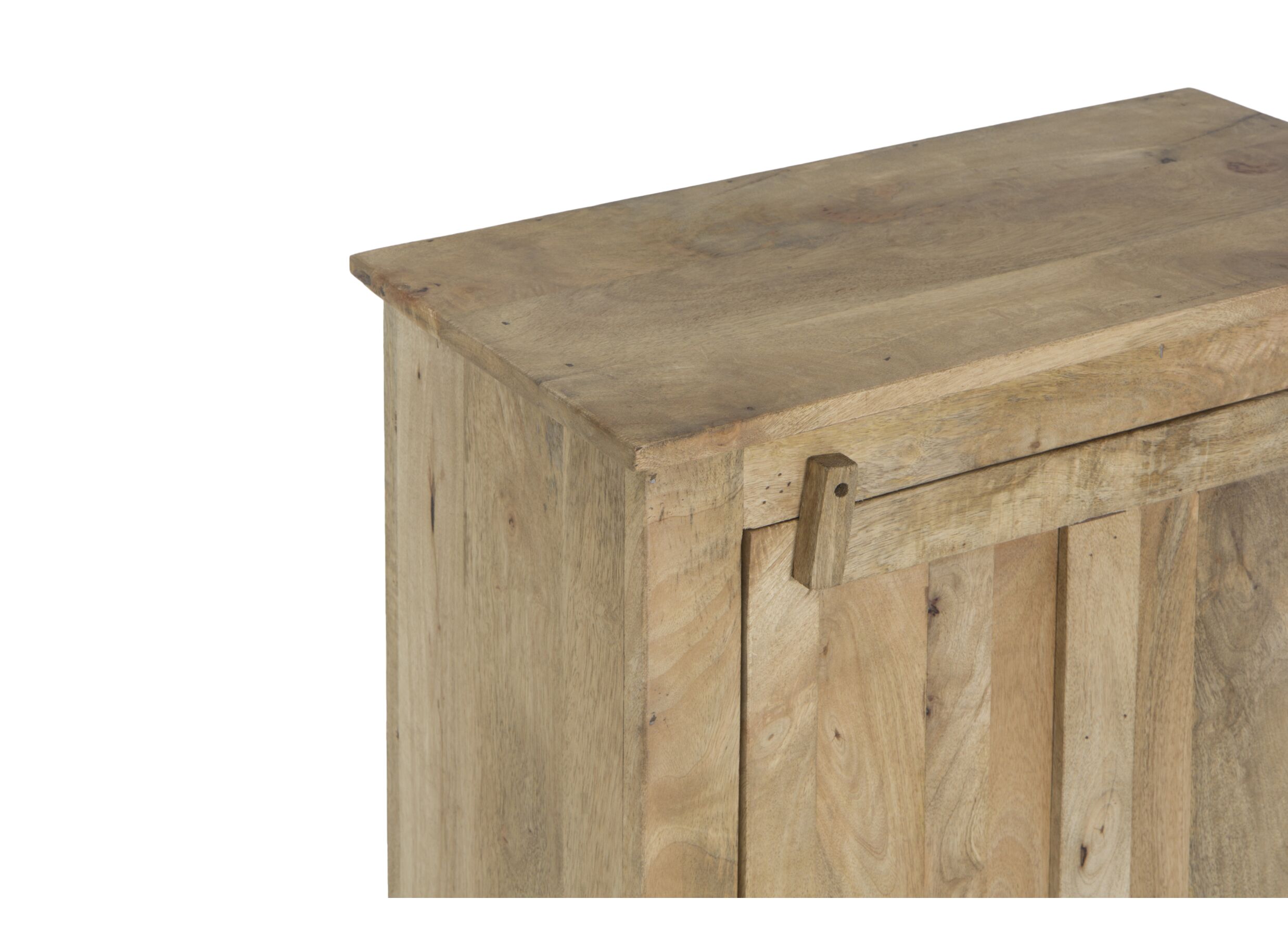 Armoire Lady 65x30x90cm - mangue massif - naturel
